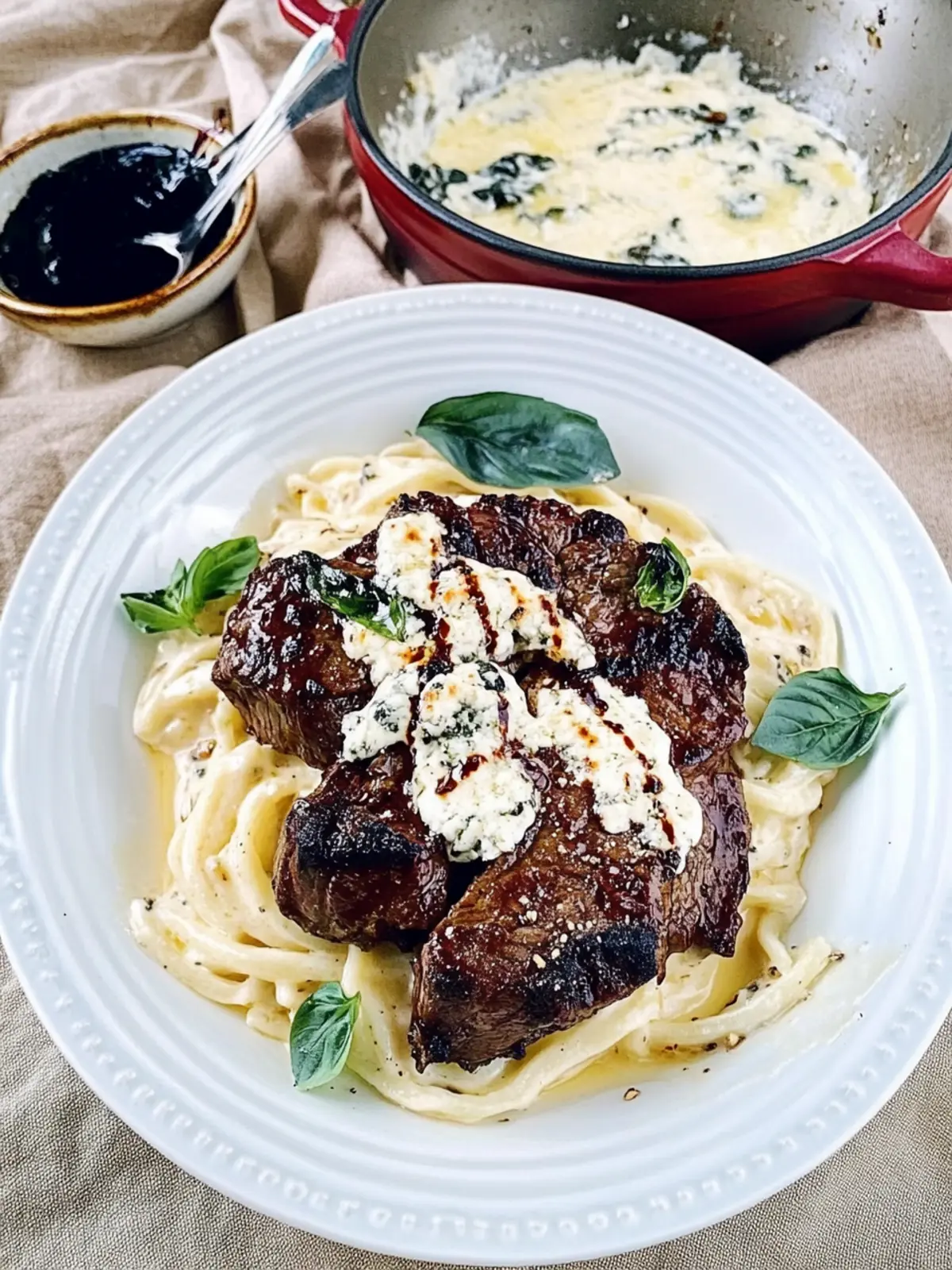 Savor Steak Gorgonzola Alfredo: A Creamy Comfort Dish 4 Steak Gorgonzola Alfredo
