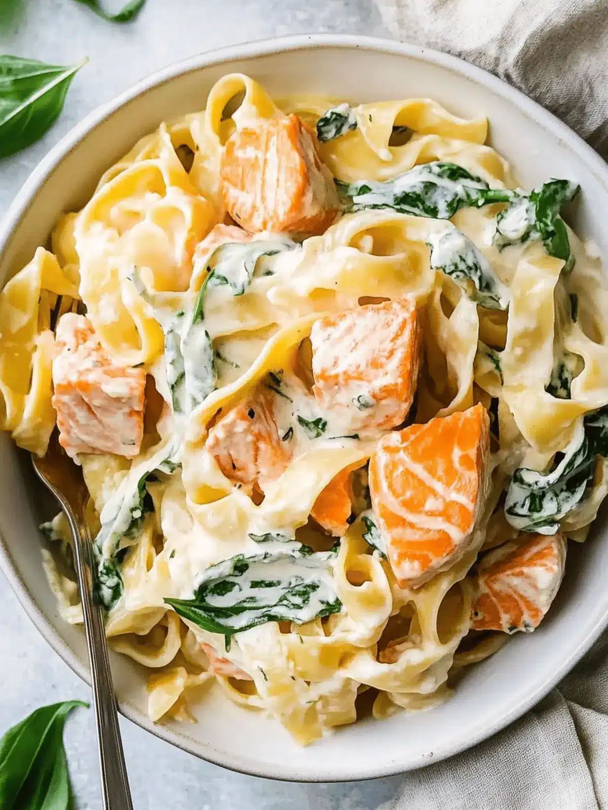 Creamy Salmon Pasta Ready in 25 Minutes for a Family Feast 4 Creamy Salmon Pasta