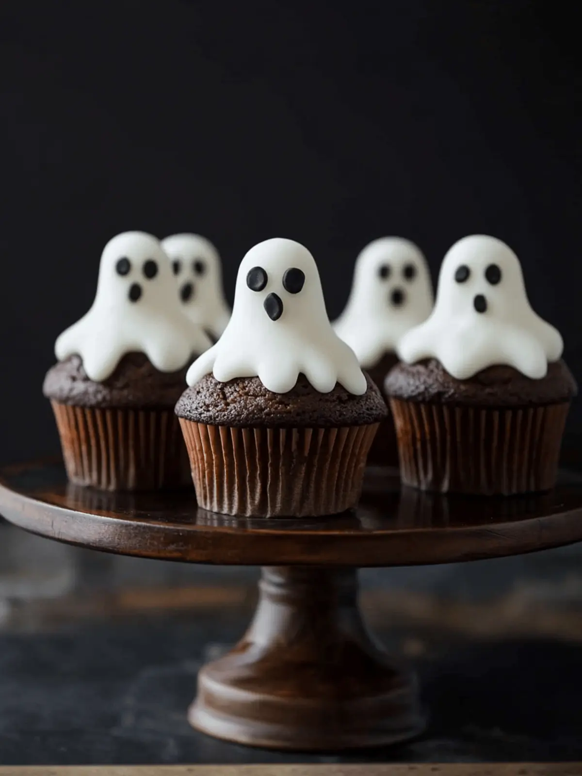 Deliciously Spooky Ghost Cupcakes to Haunt Your Tastebuds 4 Ghost Cupcakes