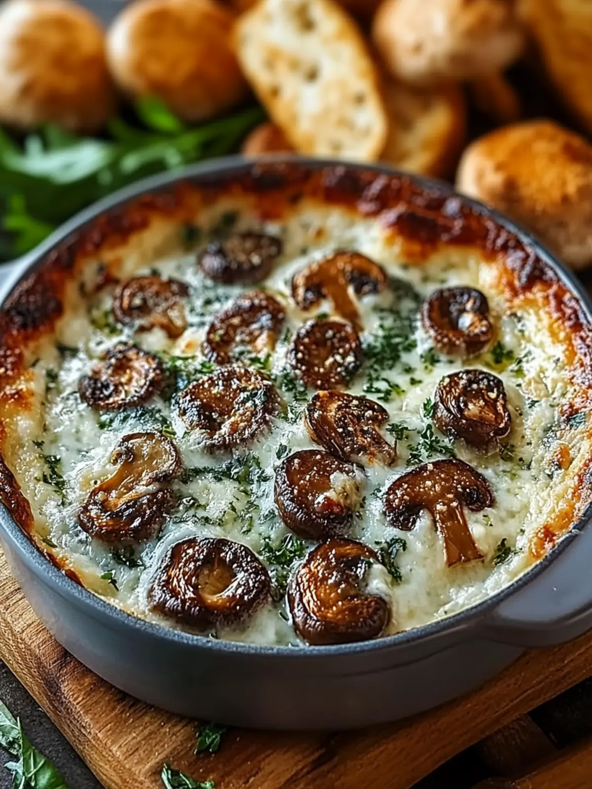 Irresistible Stuffed Mushroom Dip That'll Wow Your Guests 2 Stuffed Mushroom Dip
