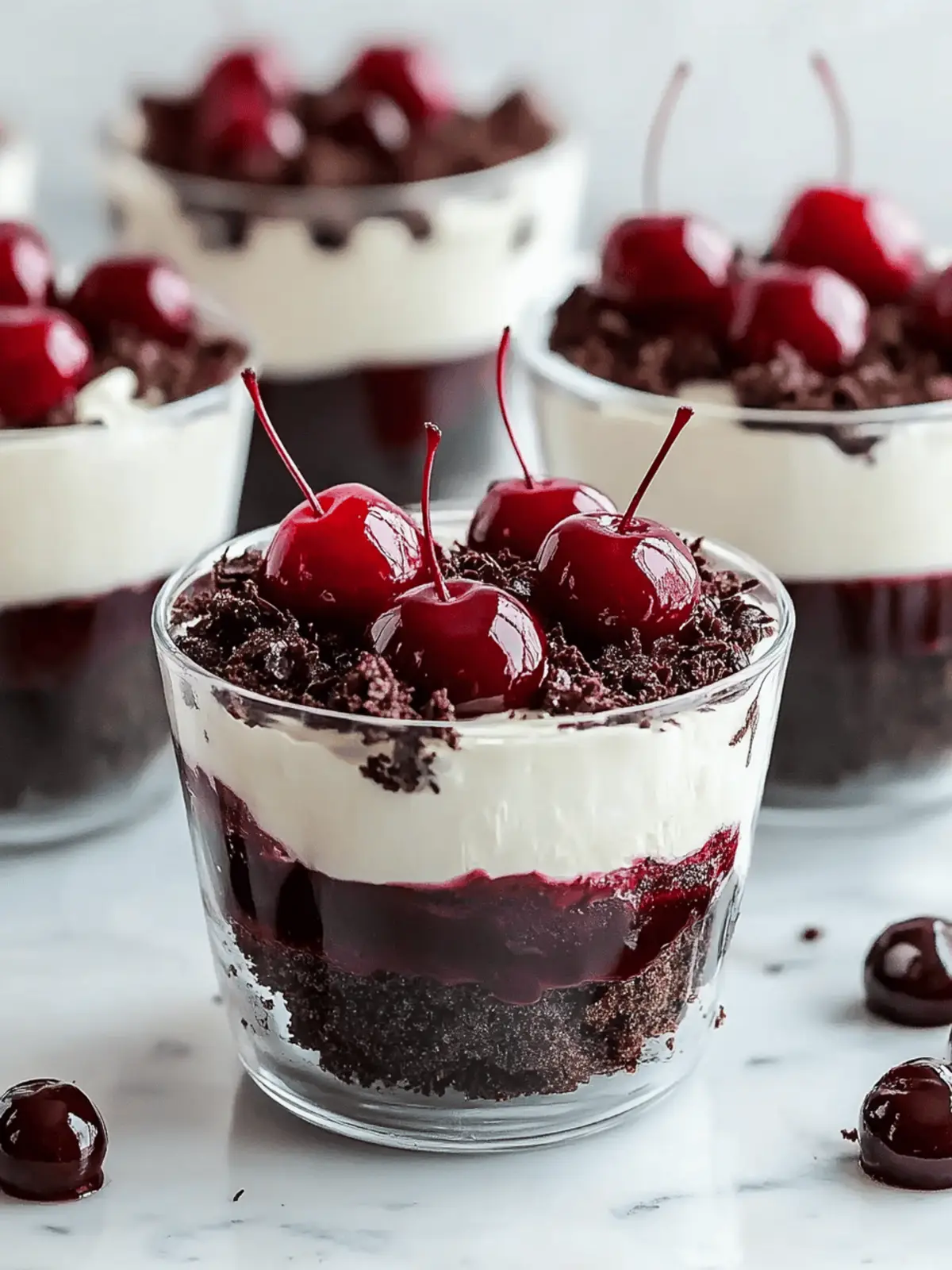 Irresistible Mini Black Forest Cake Cups You ll Love 2 Black Forest Cake