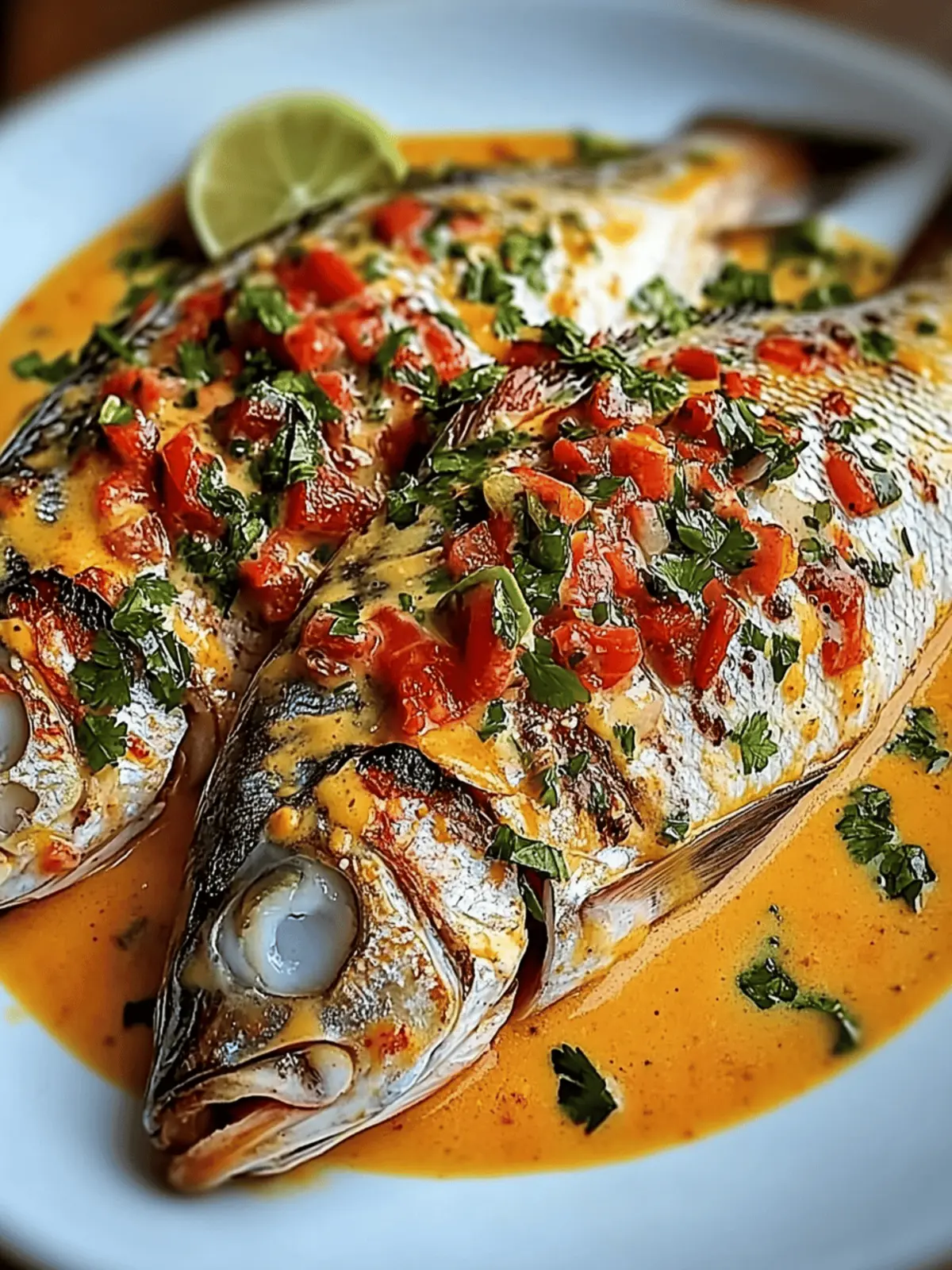 Simple Red Snapper with Creamy Creole Sauce for a Delightful Dinner 4 Red Snapper with Creamy Creole Sauce