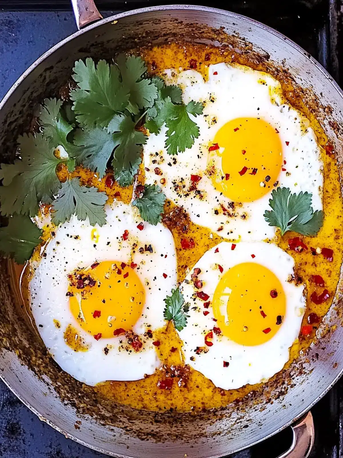 Sizzle into Breakfast with Chili Crisp Fried Eggs Delight 3 Chili Crisp Fried Eggs