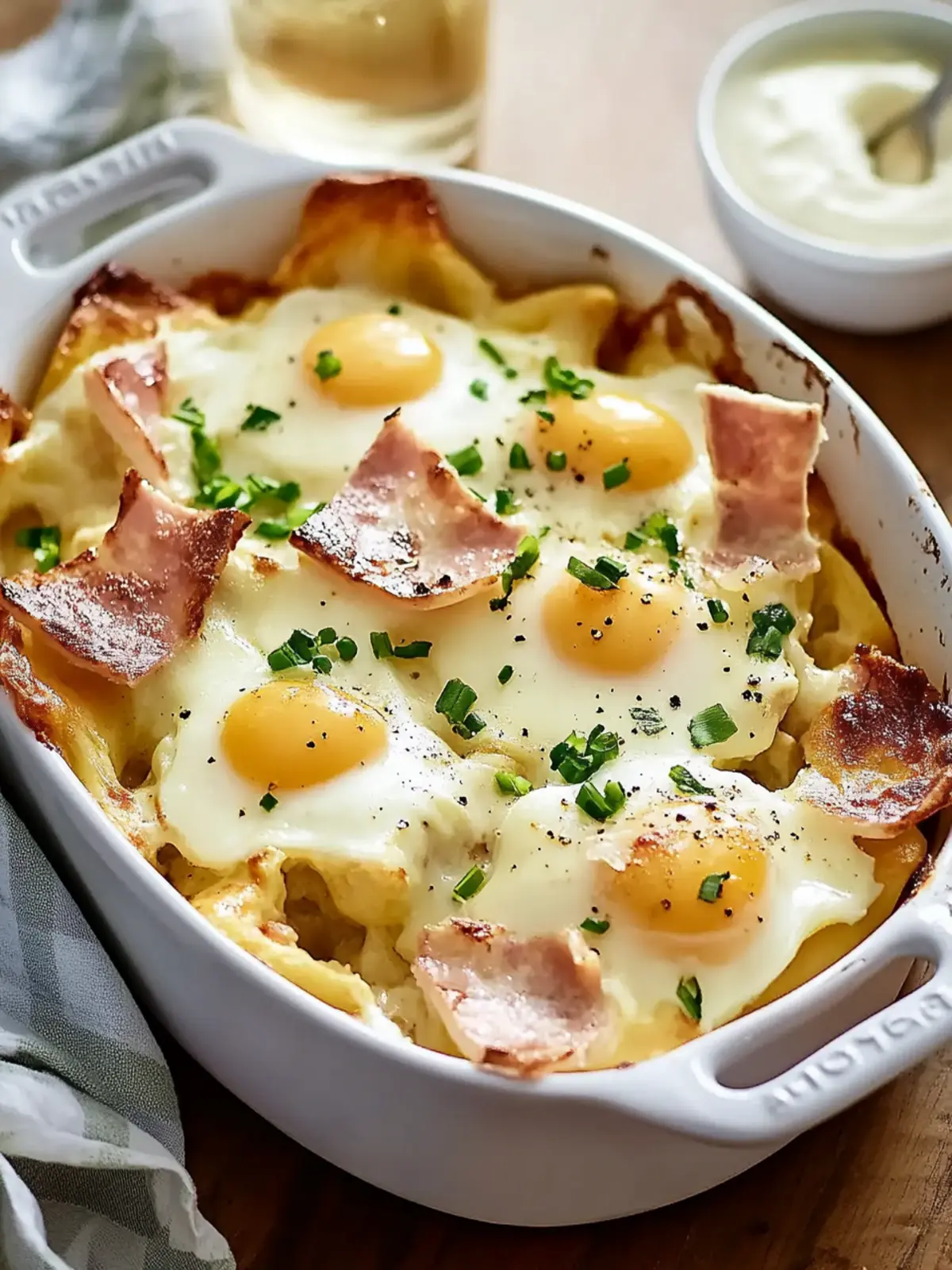 Deliciously Easy Eggs Benedict Casserole for Brunch Bliss 4 Eggs Benedict Casserole
