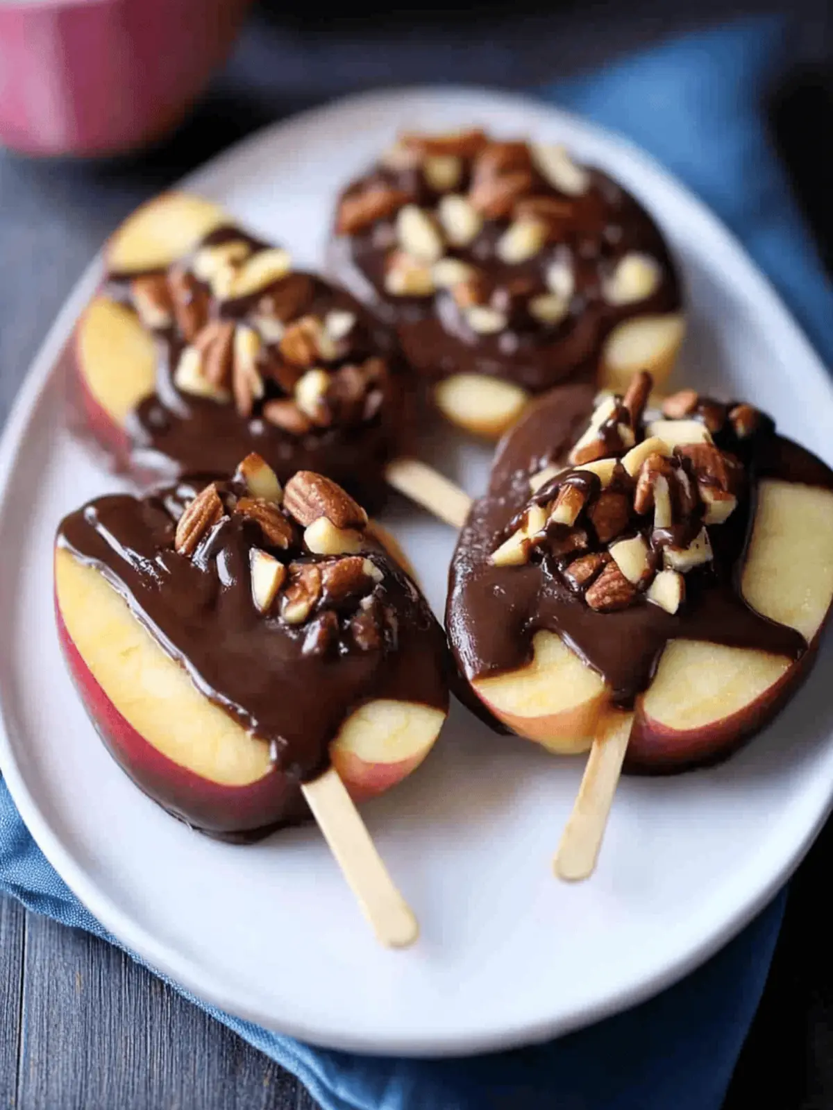 Indulge in Chocolate Turtle Apple Slices for a Sweet Treat 3 Chocolate Turtle Apple Slices