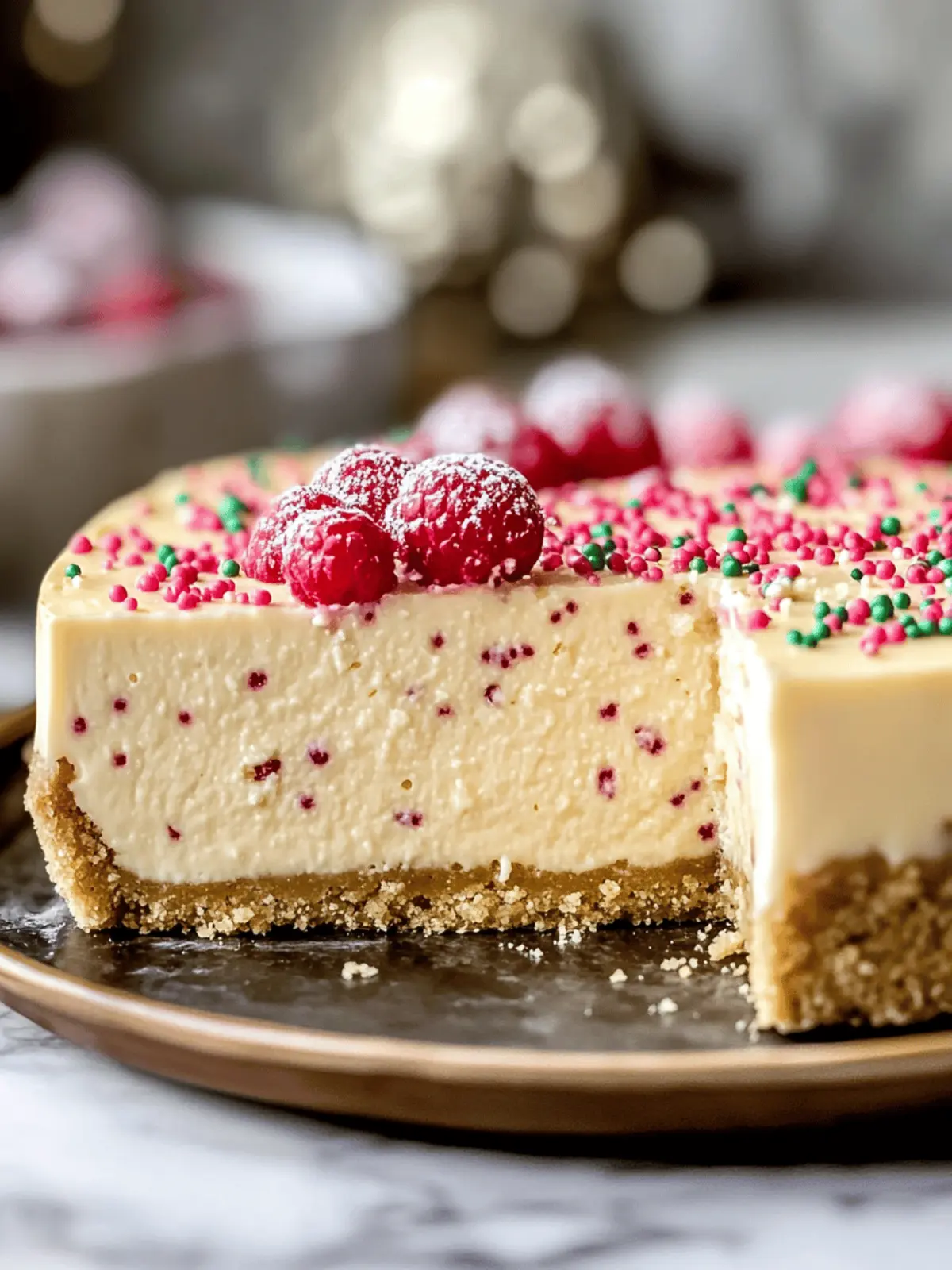 Sugar Cookie Cheesecake: The Ultimate Holiday Delight 3 Sugar Cookie Cheesecake