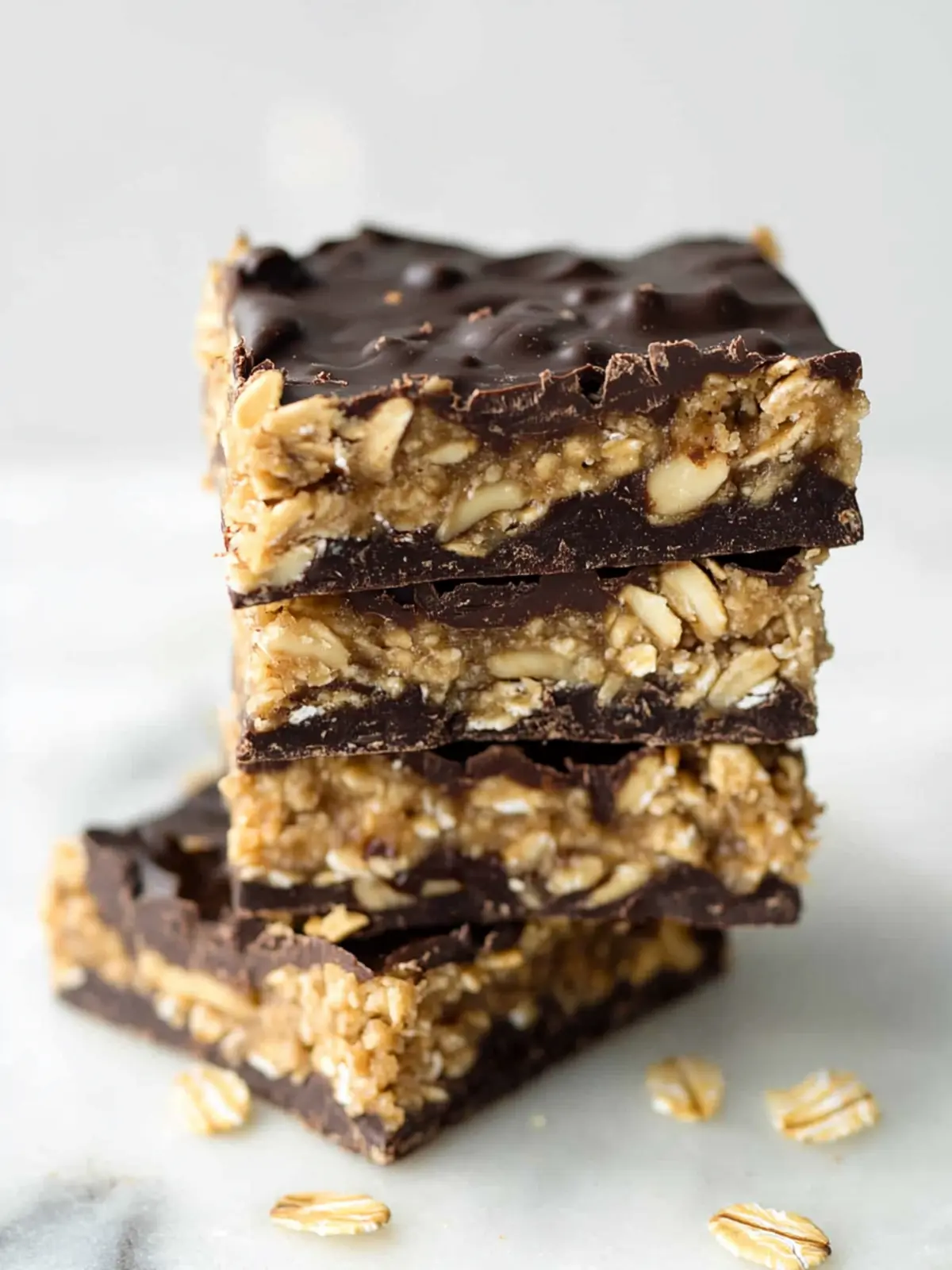Delicious Dark Chocolate Almond Oatmeal Bars You'll Love 3 Dark Chocolate Almond Oatmeal Bars