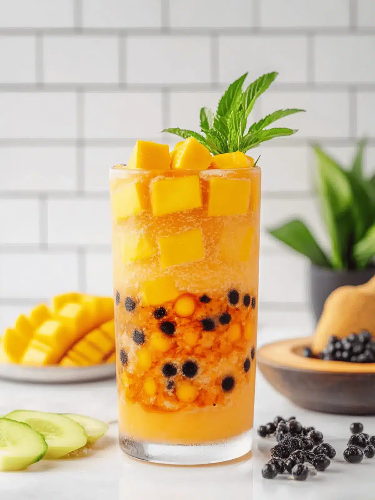 Delicious Mangonada Boba: Elevate Your Homemade Treats 3 Mangonada Boba