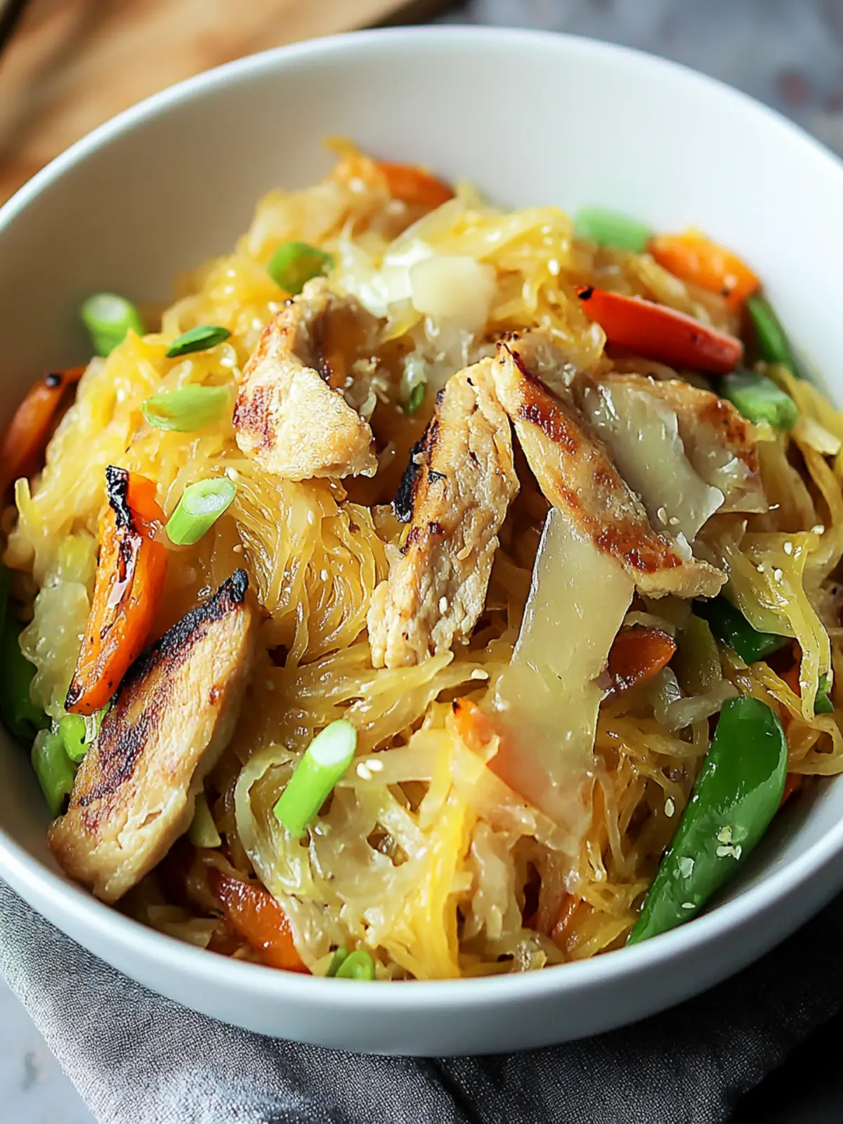 Spaghetti Squash Chow Mein: A Healthy Twist You ll Love 3 Spaghetti Squash Chow Mein