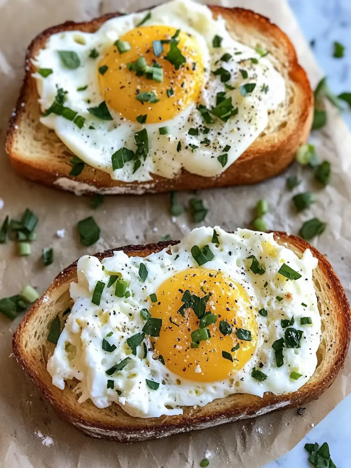 Creamy Egg and Ricotta Toast for a Cozy Morning Boost 2 Egg and Ricotta Toast