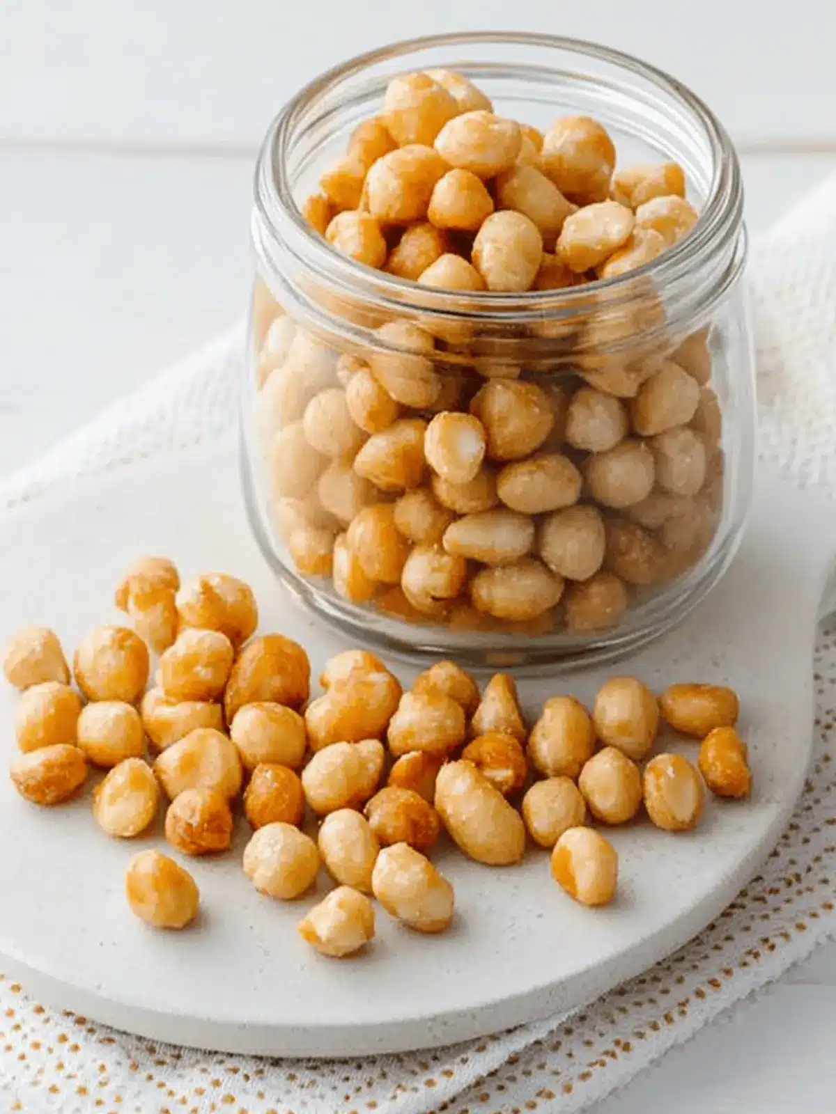 Sweet & Crunchy Honey Roasted Macadamias in Minutes 2 Honey Roasted Macadamias