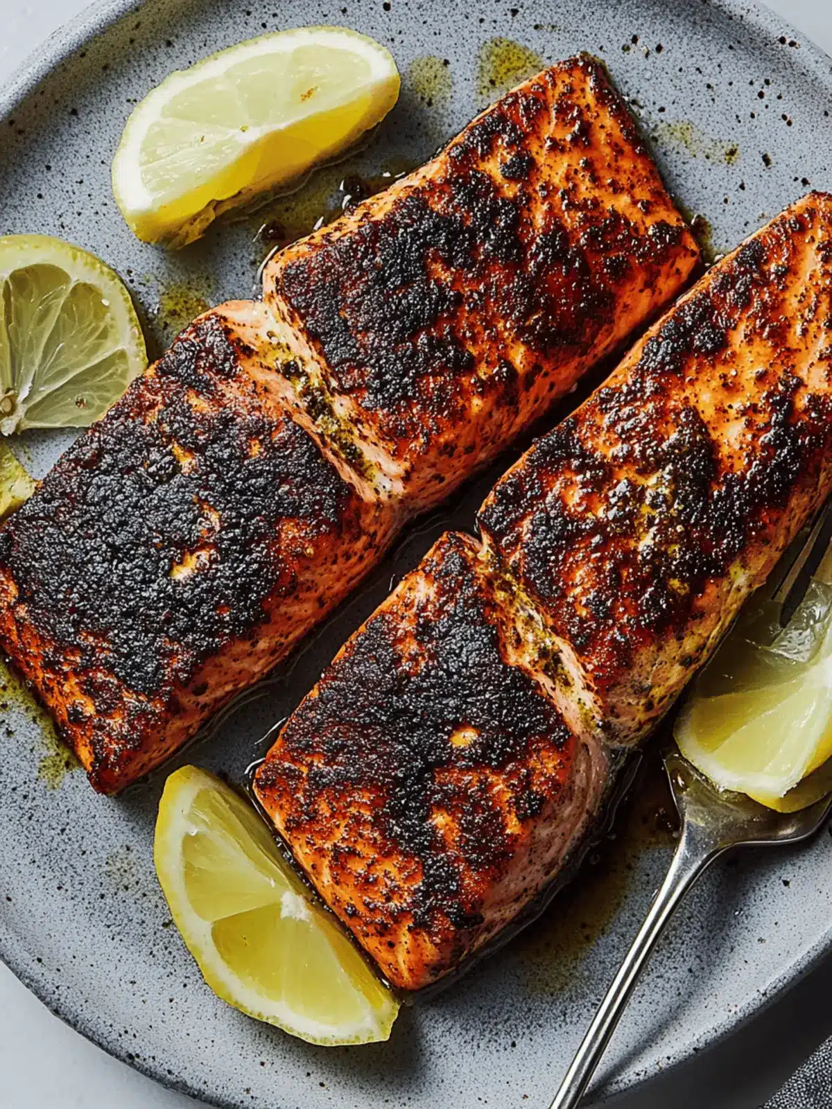 Savory Blackened Salmon in 15 Minutes or Less 3 Blackened Salmon