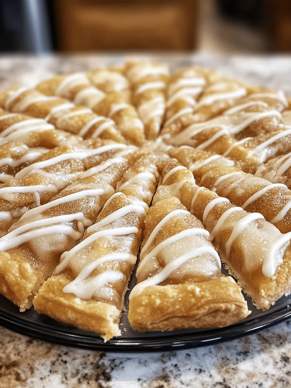 Cinnamon-Sugar Dessert Pizza: Sweetness That Wows Everyone! 2 Cinnamon-Sugar Dessert Pizza