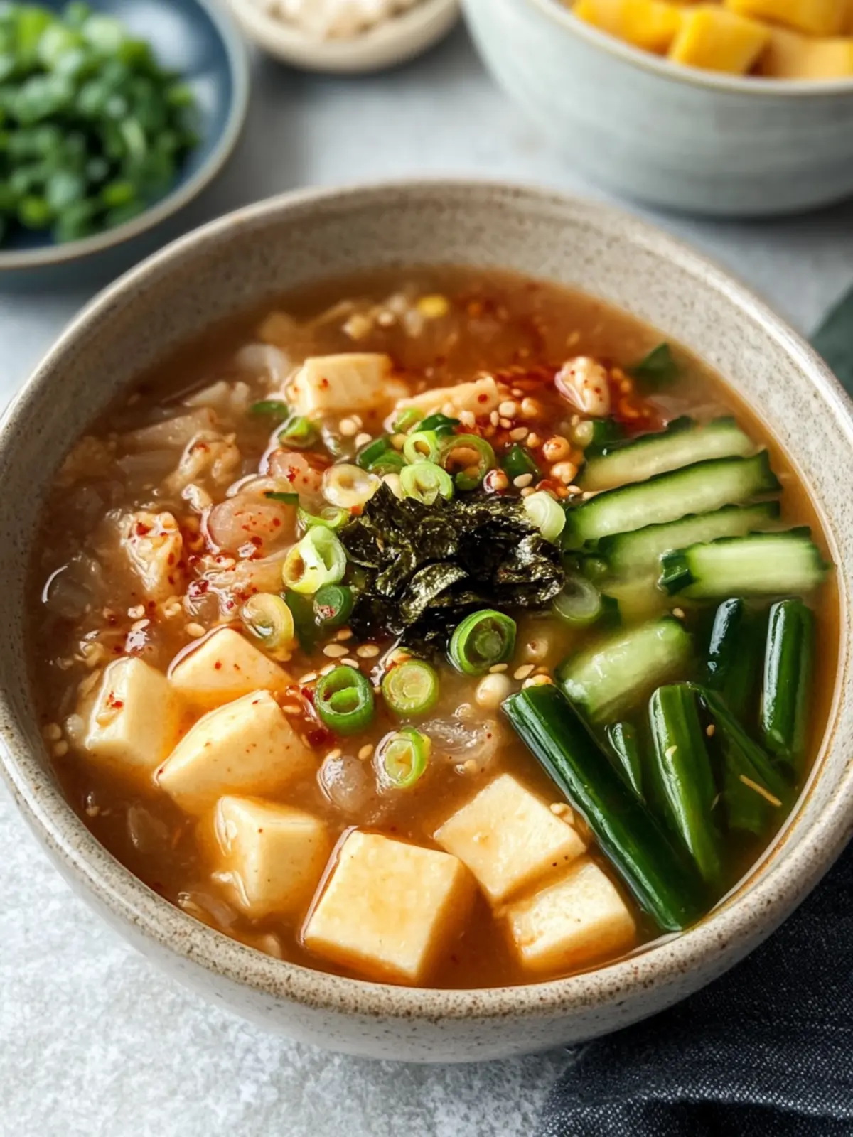 Hearty Korean Soybean Paste Soup for Cozy Nights 3 Korean Soybean Paste Soup