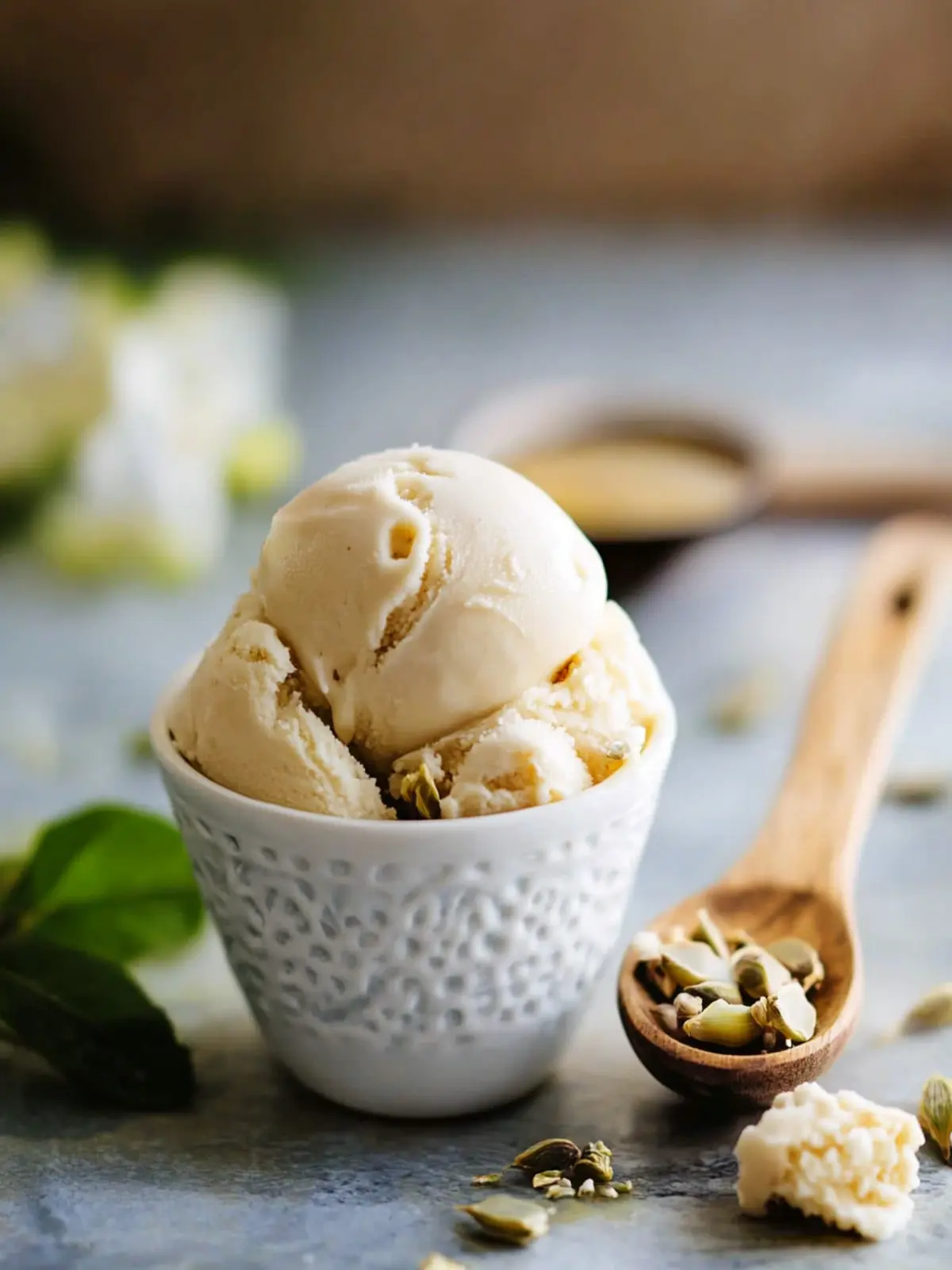 Jasmine Tea Ice Cream: A Floral Escape in Every Scoop 2 Jasmine Tea Ice Cream