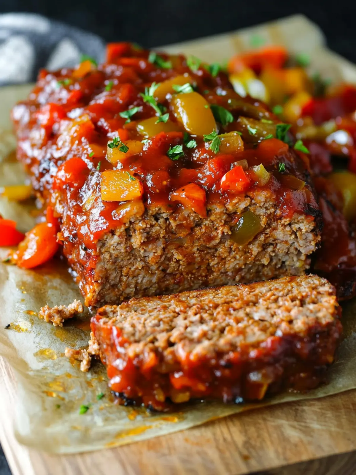Savor the Flavor with Sausage and Peppers Meatloaf 3 Sausage and Peppers Meatloaf