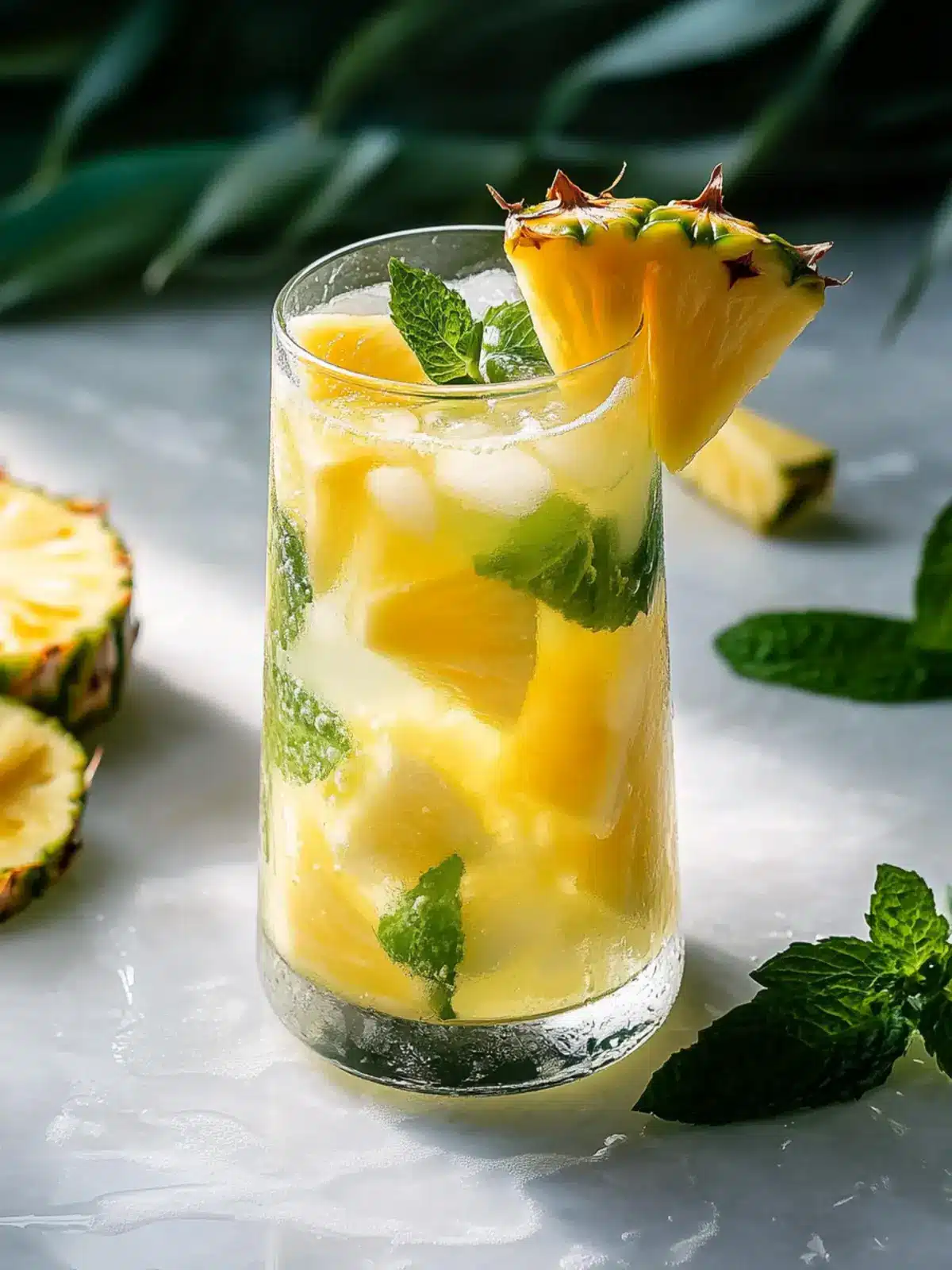 Pineapple Infused Water: Your Ultimate Summer Refreshment 3 Pineapple Infused Water