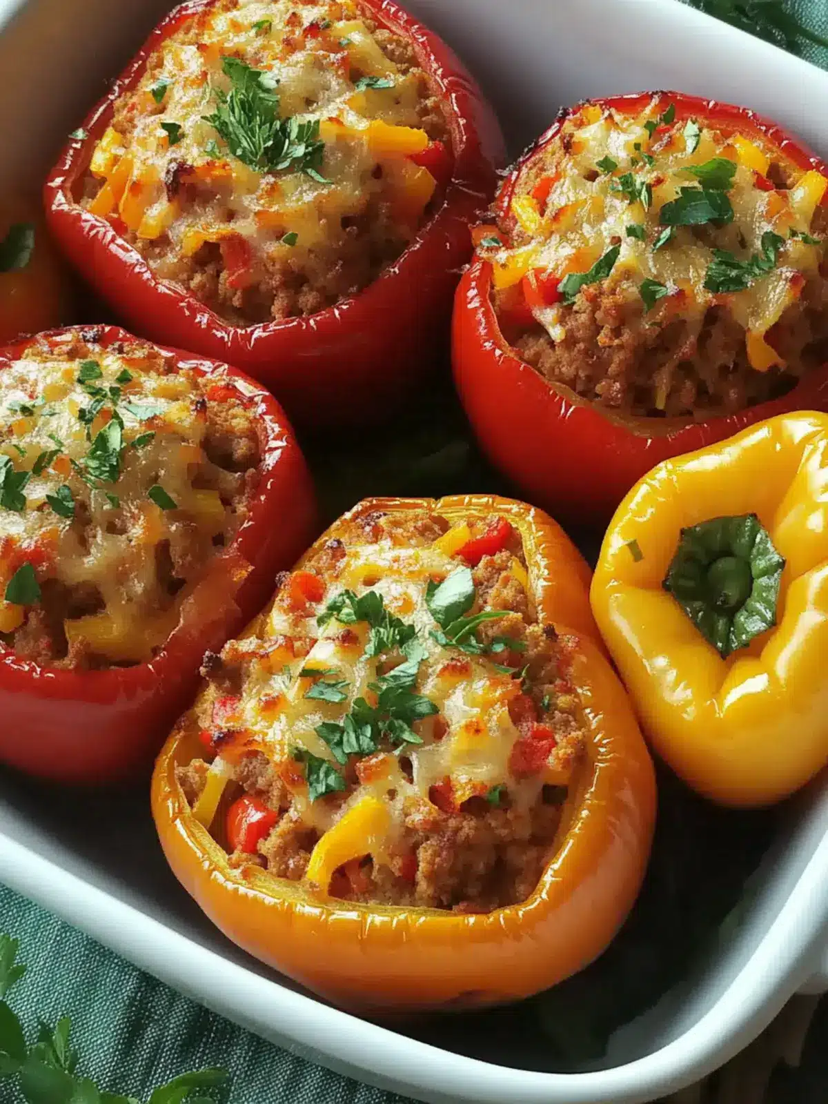 Chorizo Stuffed Peppers: A Flavor-Packed Homemade Delight 4 Chorizo Stuffed Peppers