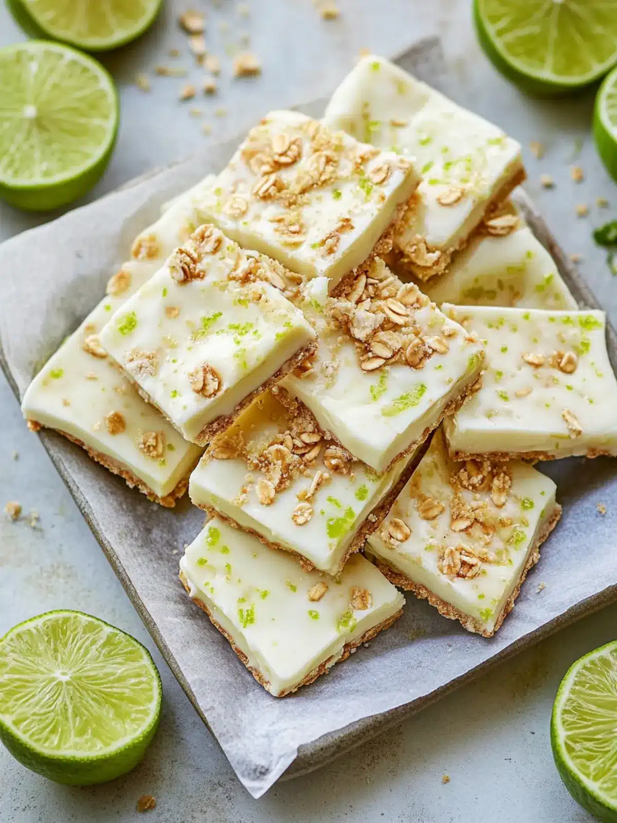 Delicious Key Lime Pie Yogurt Bark for a Cool Treat! 2 Key Lime Pie Yogurt Bark