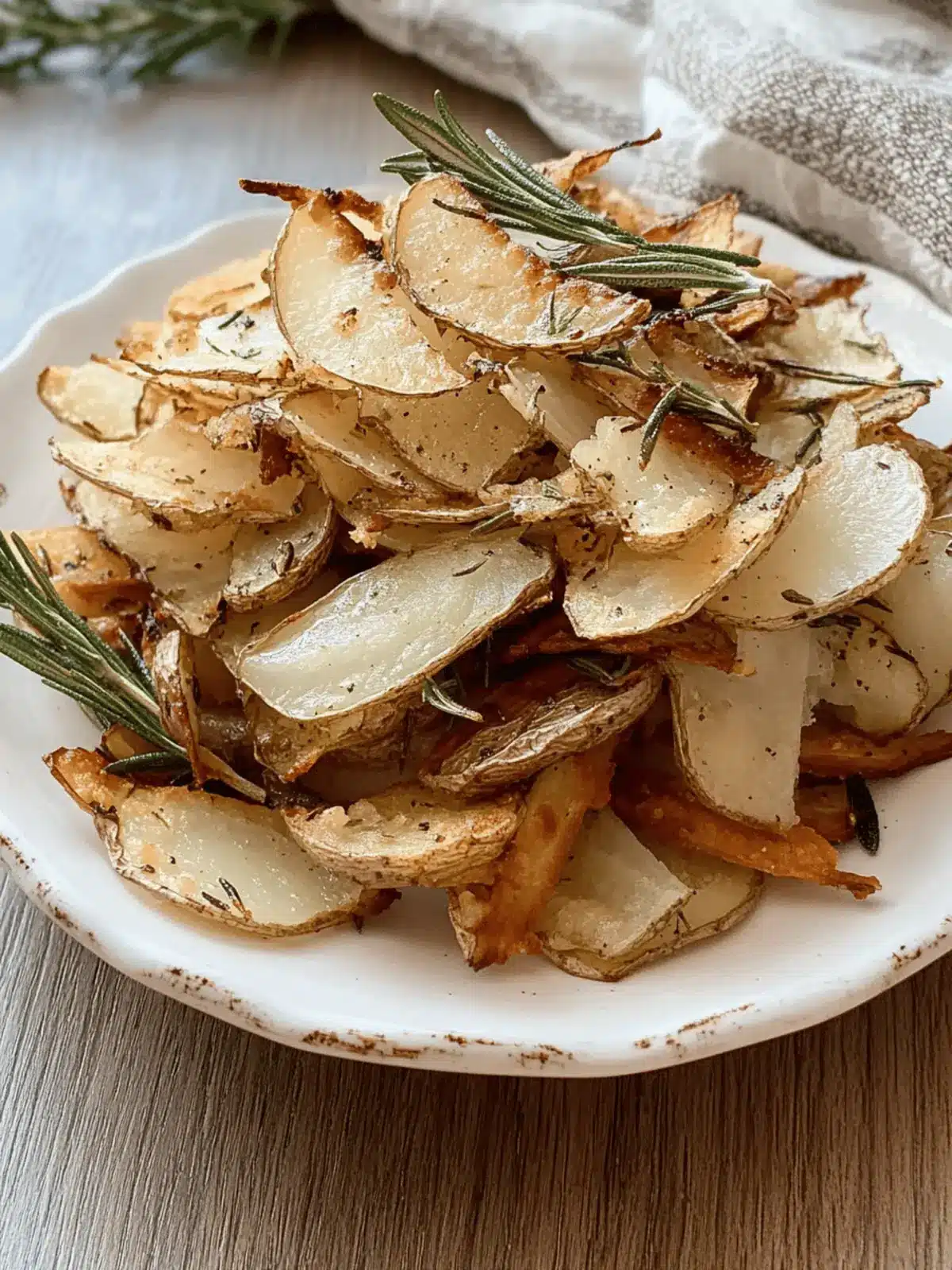 Crispy Rosemary Roasted Potato Peelings You'll Crave Daily 2 Rosemary Roasted Potato Peelings