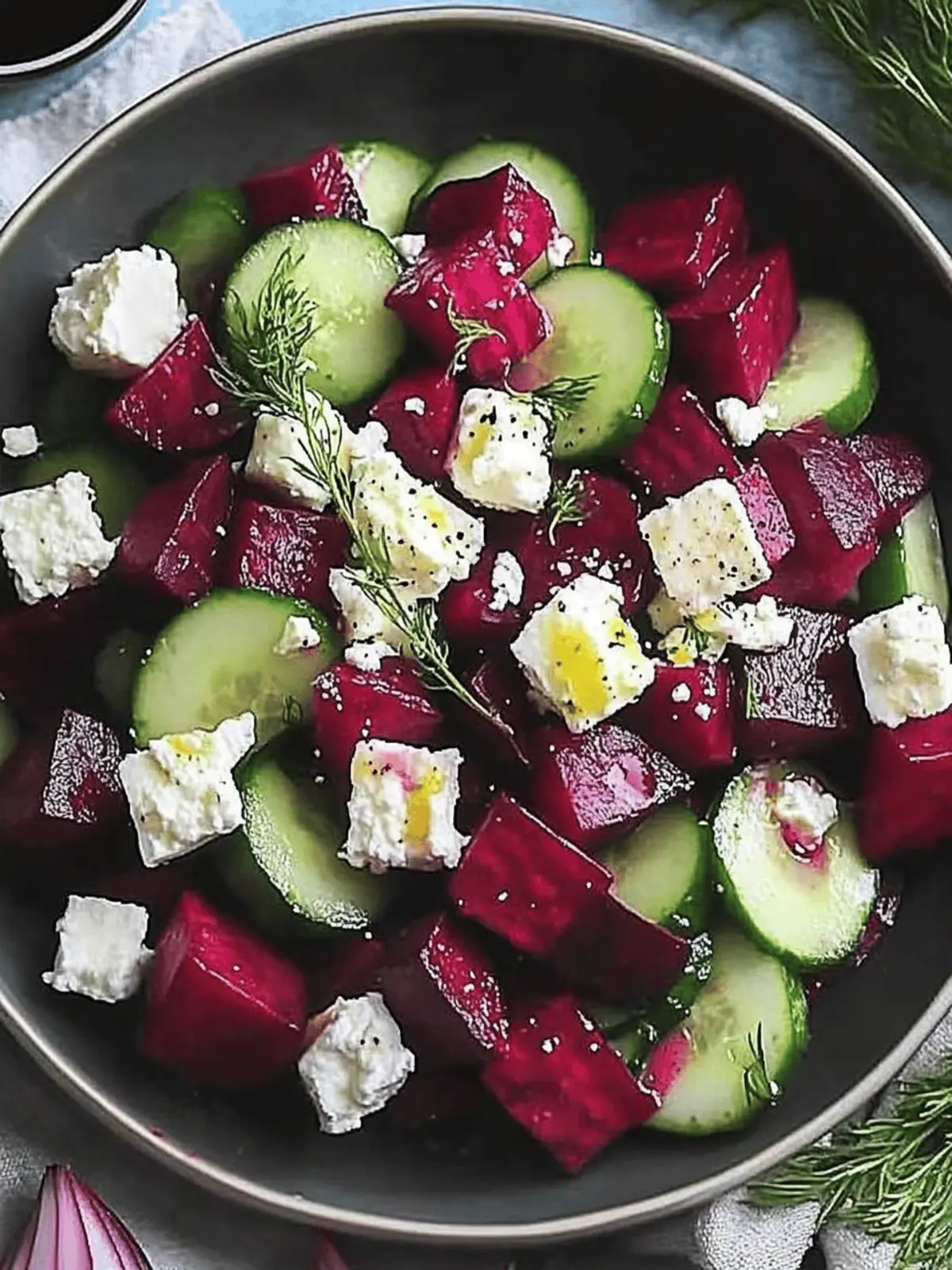 Fresh Beet Feta Salad: Quick, Colorful, and Oh-So Delicious 3 Fresh Beet Feta Salad