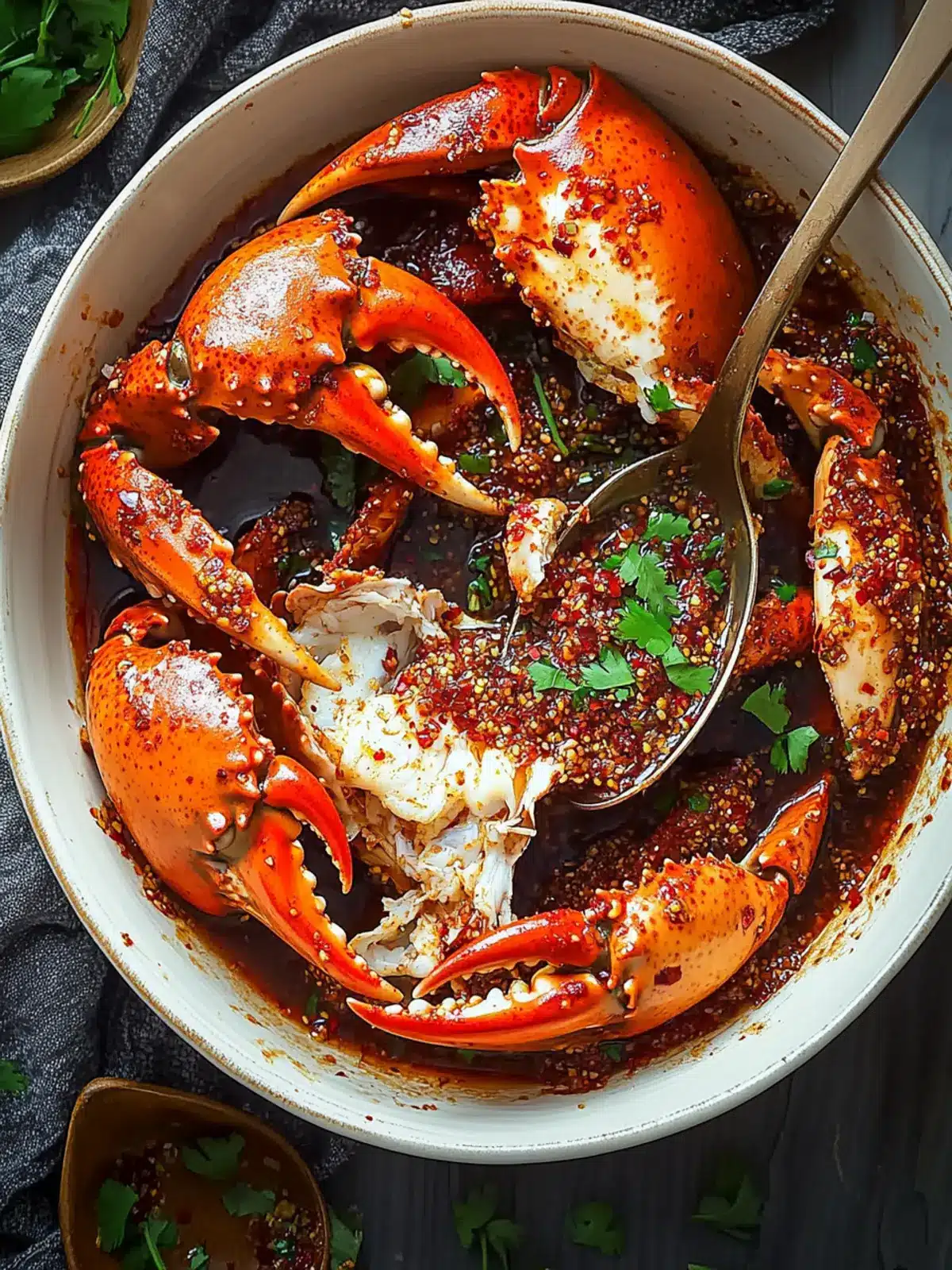 Spicy Raw Marinated Crab That Will Revamp Your Dinner Parties 4 Spicy Raw Marinated Crab