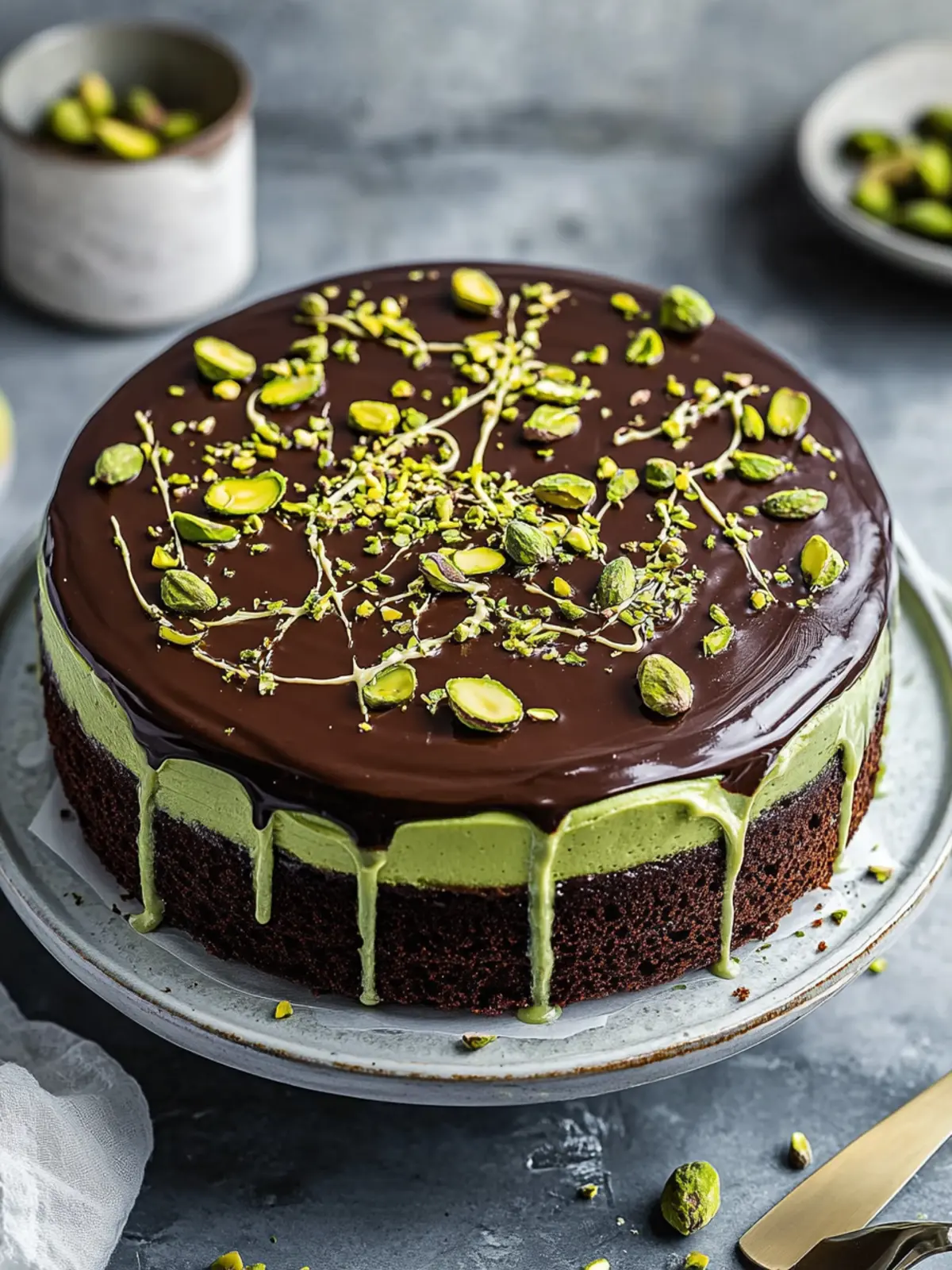 Indulge in Dubai Chocolate Pistachio Cake Bliss Today 4 Dubai Chocolate Pistachio Cake
