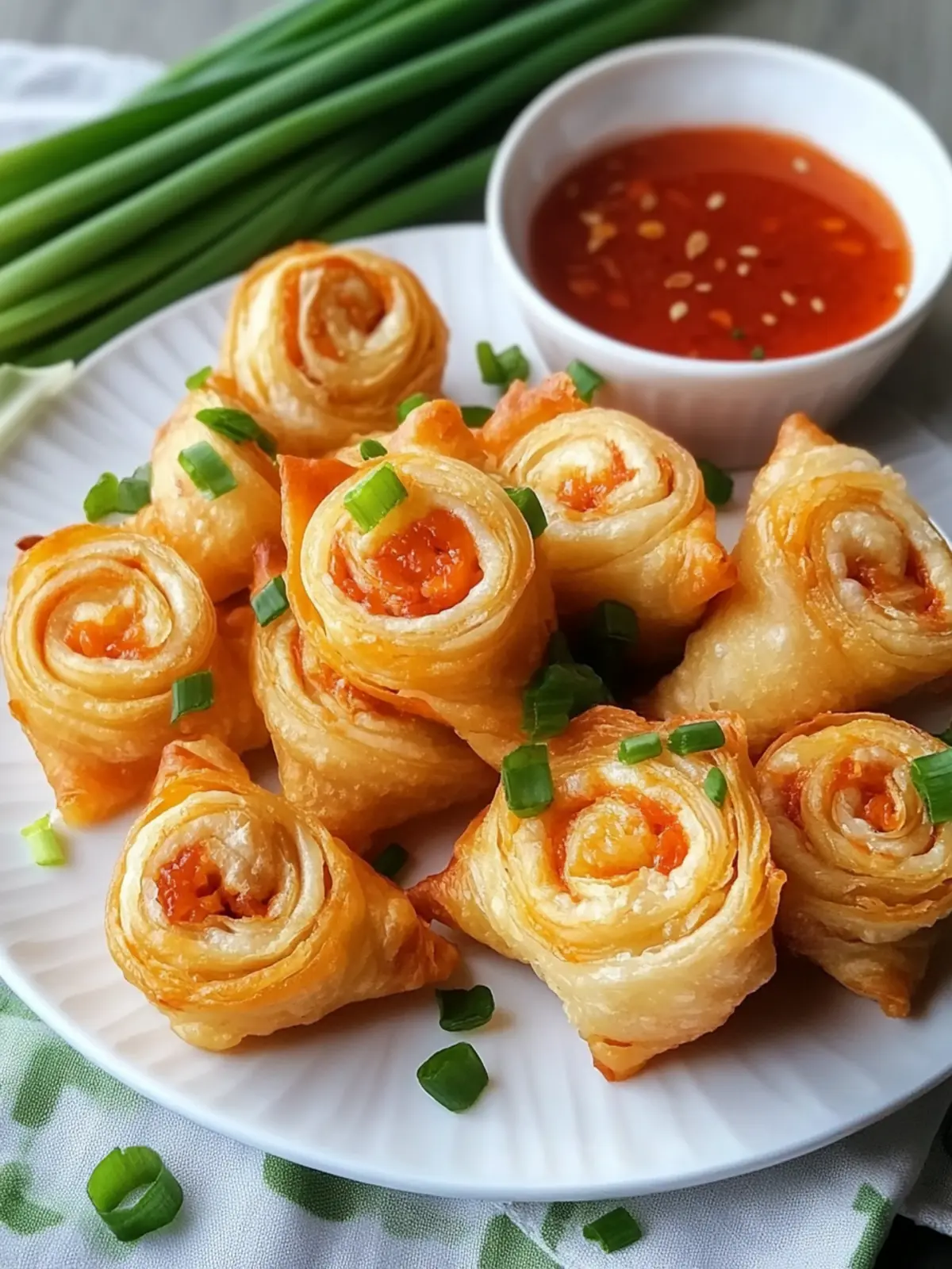 Crispy Crab Rangoon Pinwheels: Your New Favorite Snack! 4 Crispy Crab Rangoon Pinwheels