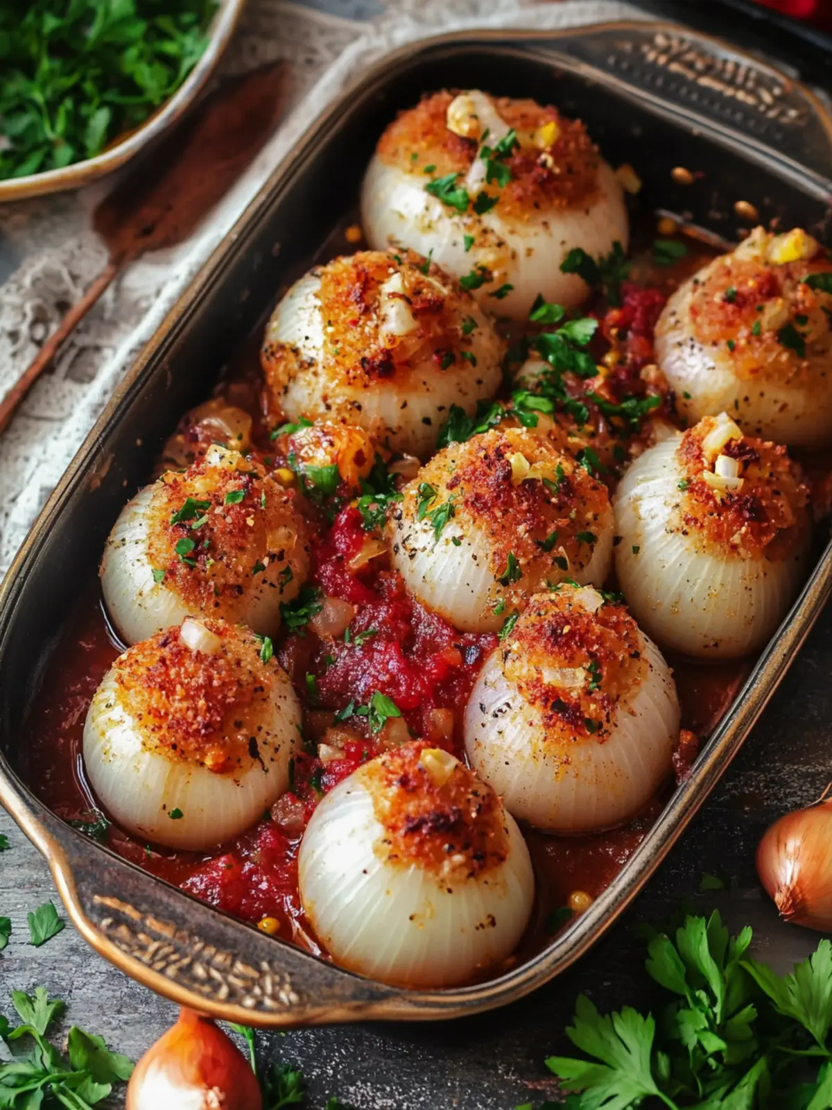 Delicious Middle Eastern Stuffed Onions for Cozy Family Meals 2 Middle Eastern Stuffed Onions