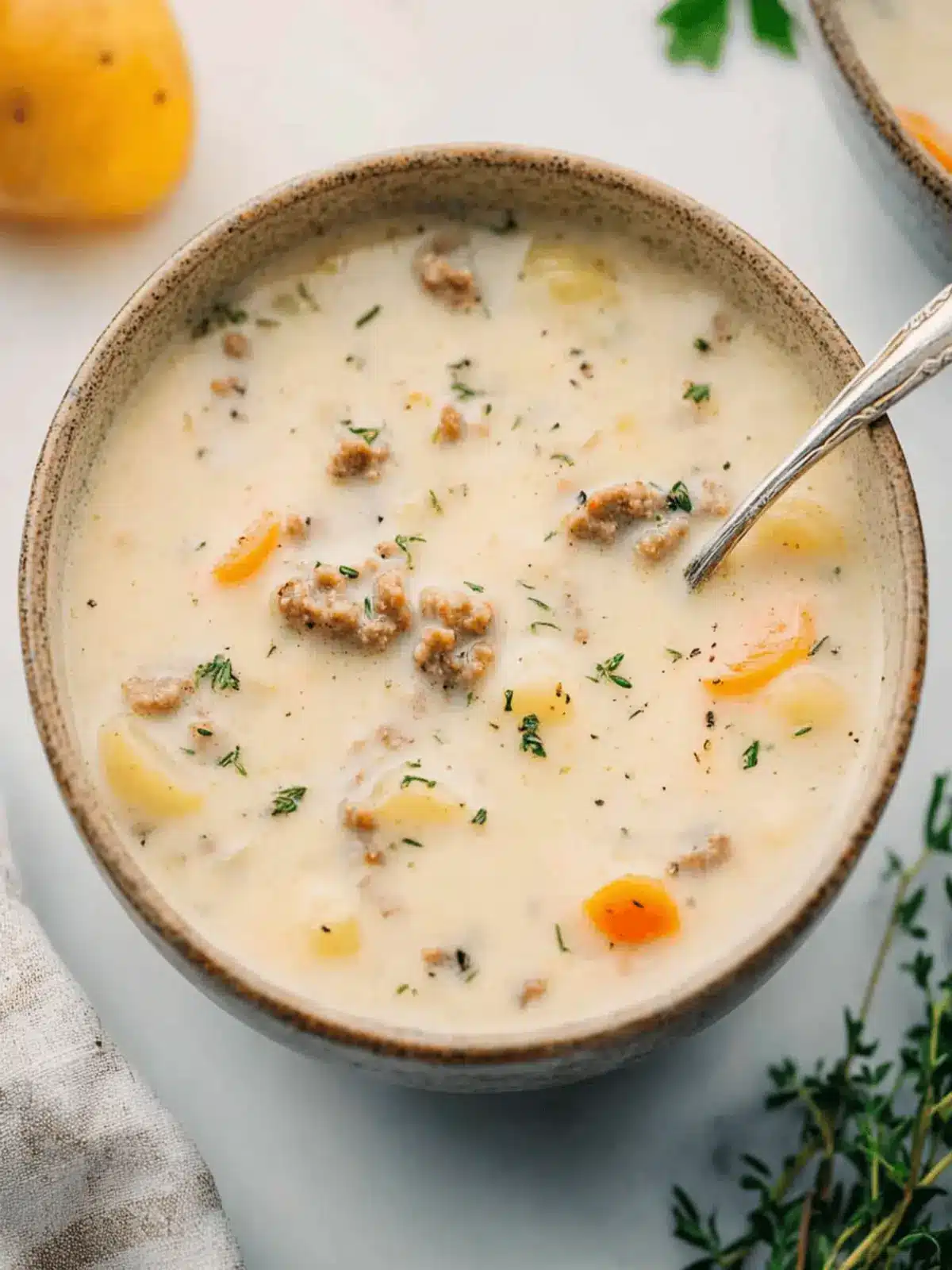 Hearty Sausage Potato Soup for Ultimate Comfort and Flavor 4 Sausage Potato Soup