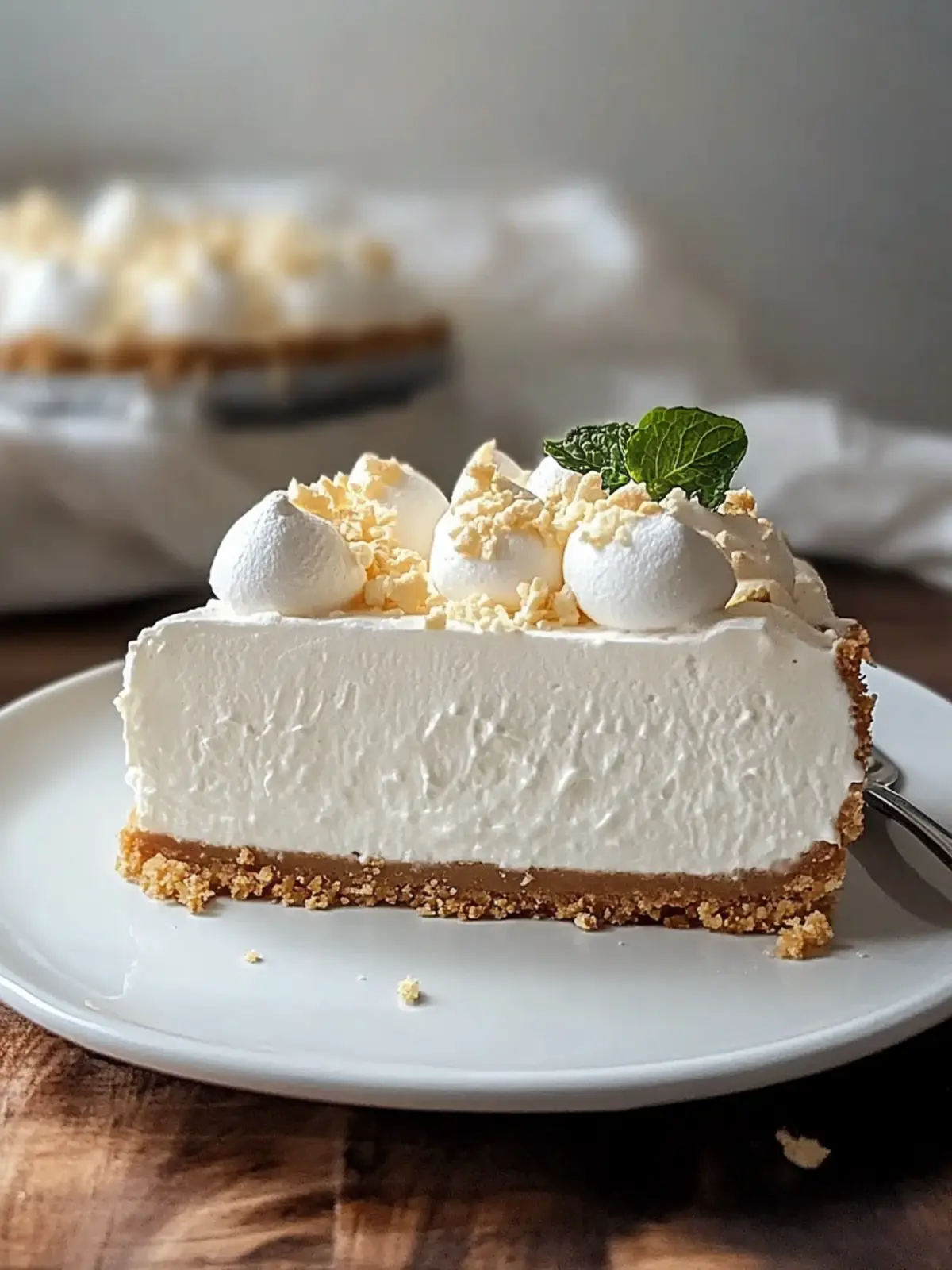 Decadent Marshmallow Cheesecake that Melts in Your Mouth 4 Marshmallow Cheesecake