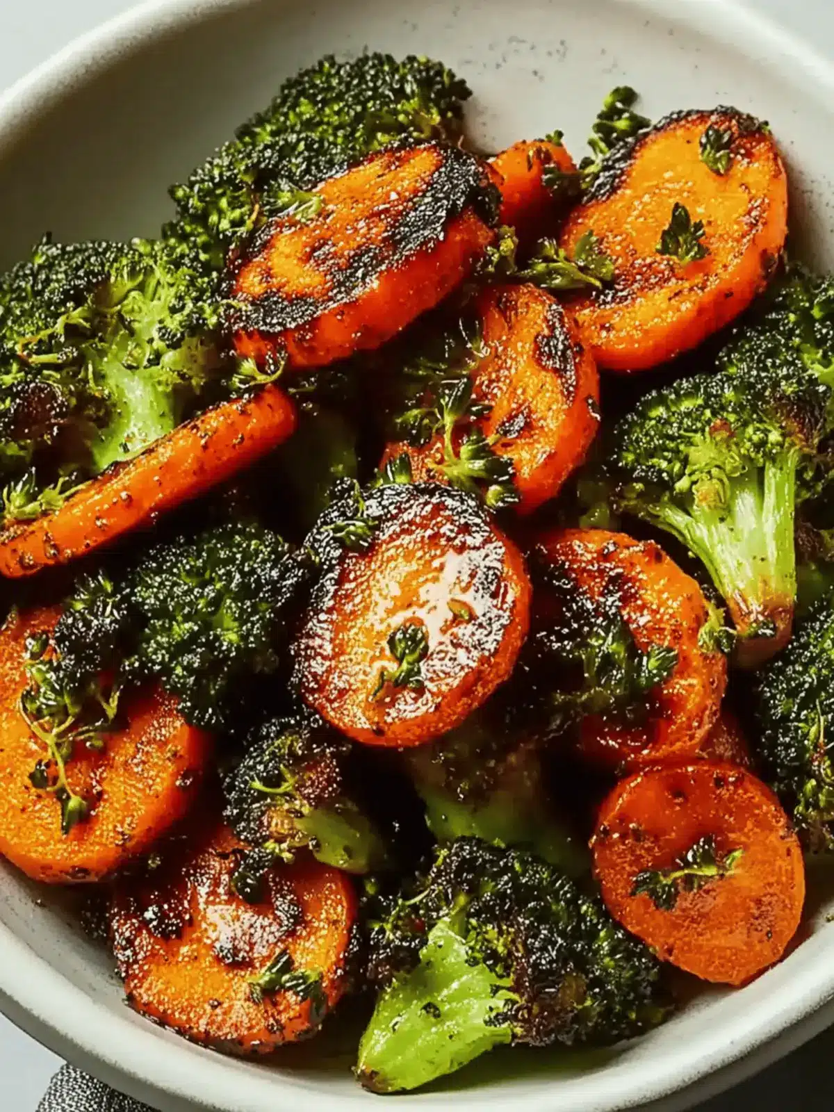 Crispy Roasted Broccoli and Carrots for a Perfect Side Dish 2 Roasted Broccoli and Carrots