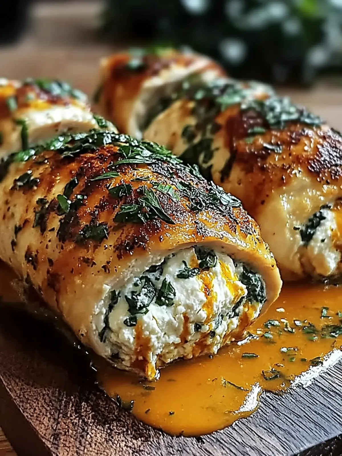Herbed Ricotta Stuffed Chicken Rolls for a Flavorful Feast 4 Herbed Ricotta Stuffed Chicken Rolls