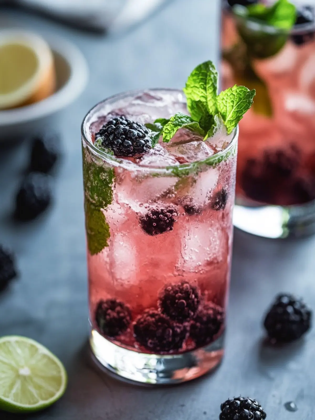 Refreshing Blackberry Mint Mojito for Ultimate Chill Vibes 2 Blackberry Mint Mojito