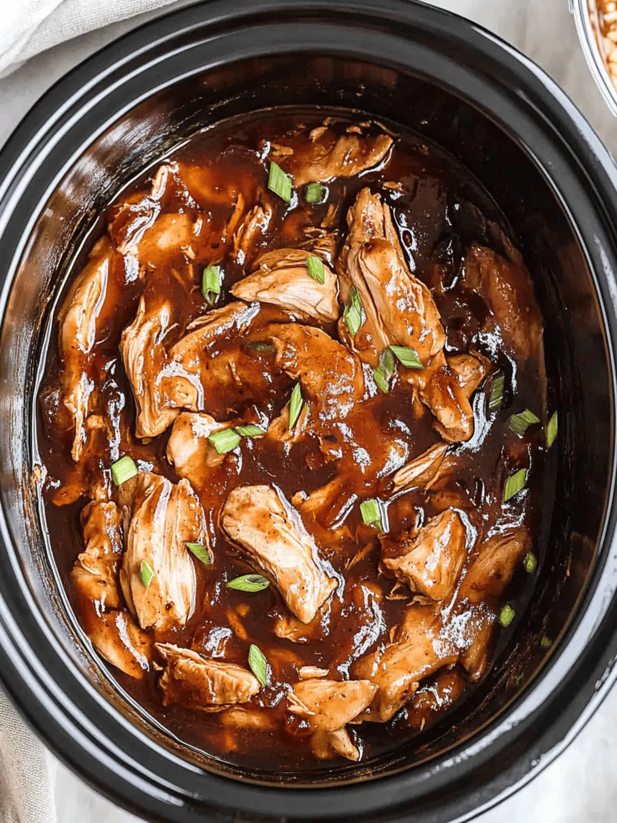Savory Crock Pot Bourbon Chicken for Effortless Dinner Joy 9 Crock Pot Bourbon Chicken