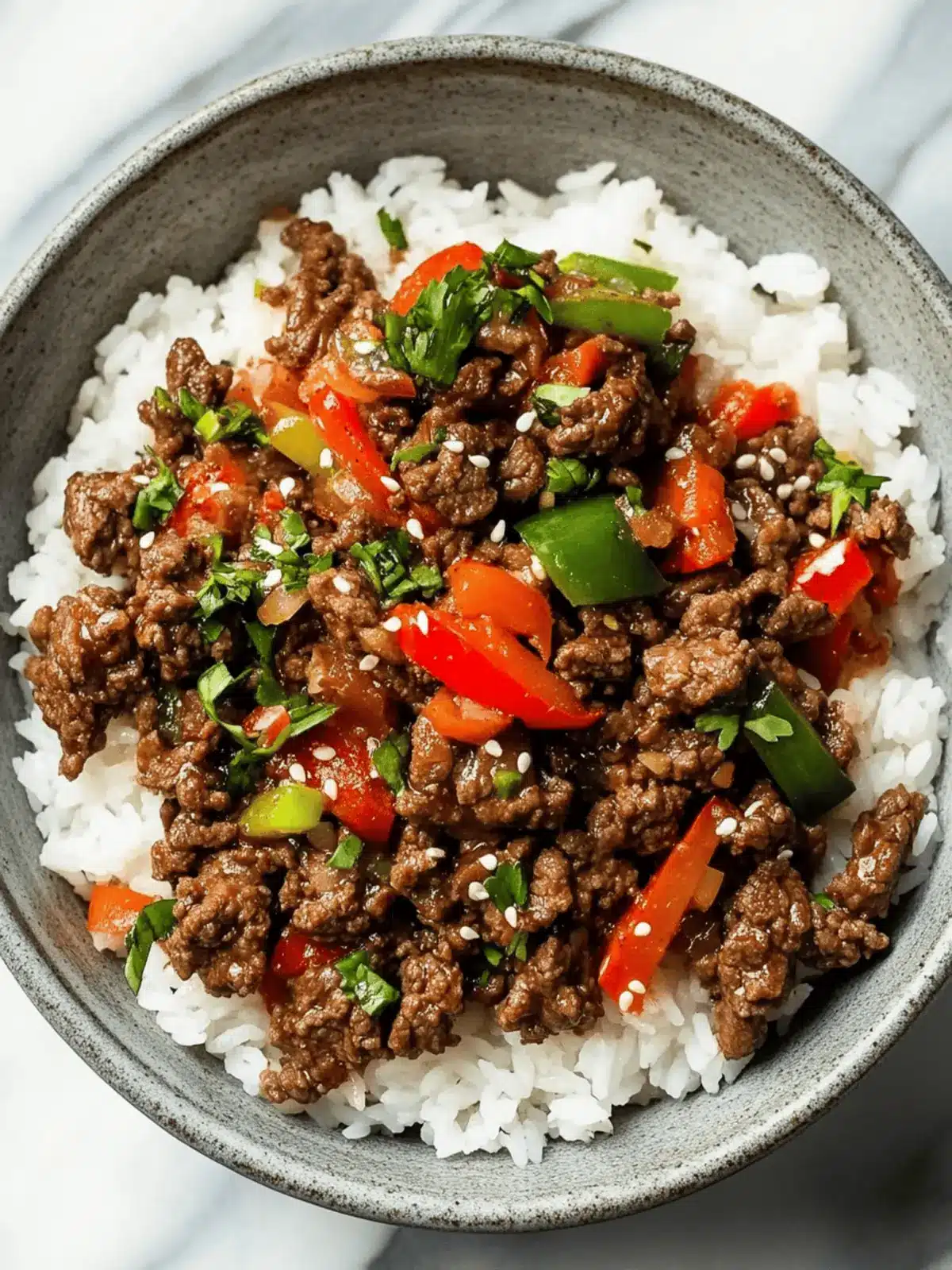 Savory Beef and Pepper Rice Bowls for Easy Homemade Joy 4 Beef and Pepper Rice Bowls