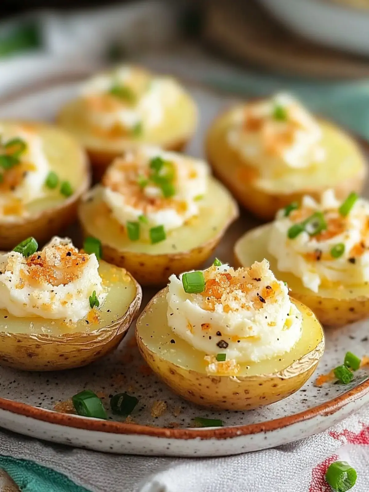 Irresistibly Creamy Deviled Potatoes You ll Love 4 Deviled Potatoes