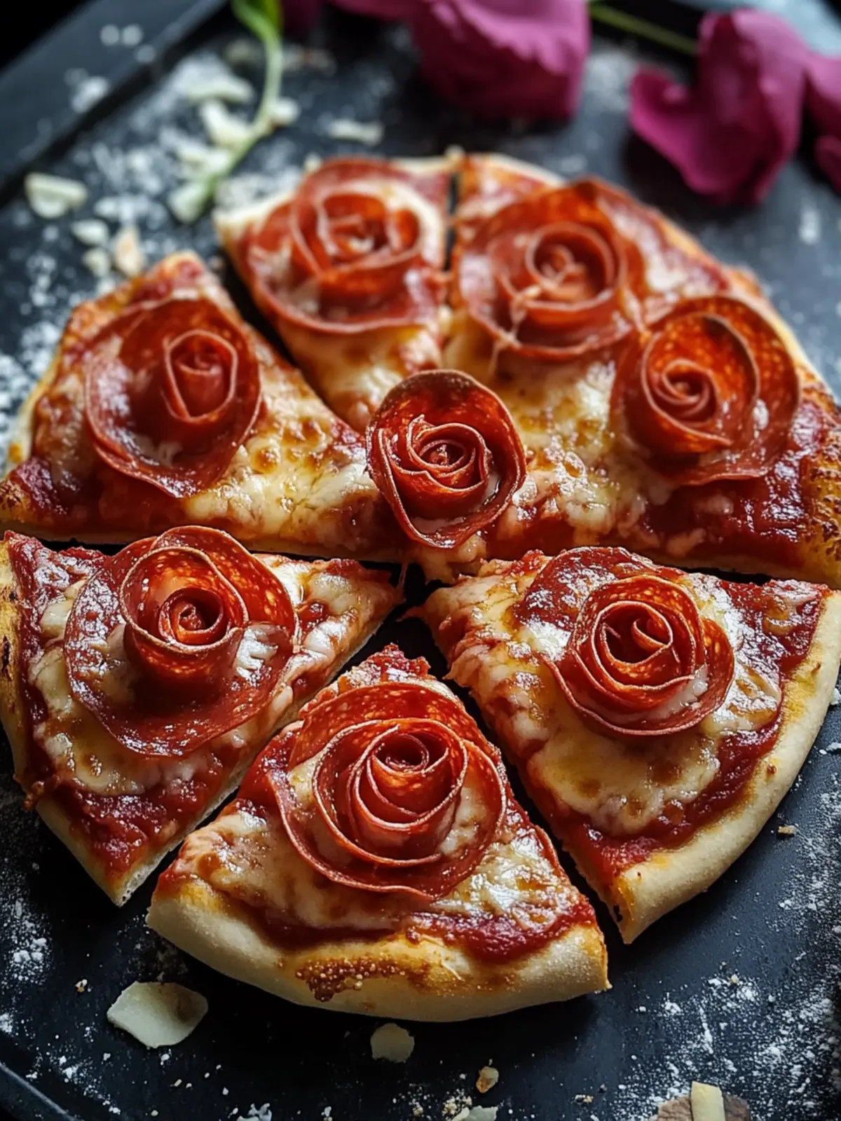 Delicious Pizza Roses: Your New Favorite Dinner Delight 2 Pizza Roses