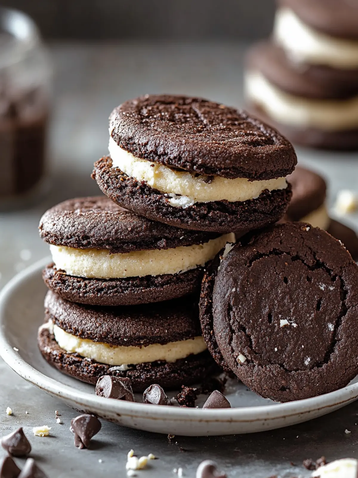Decadent Brownie Cookie Dough Sandwich Cookies You ll Love 3 Brownie Cookie Dough Sandwich Cookies