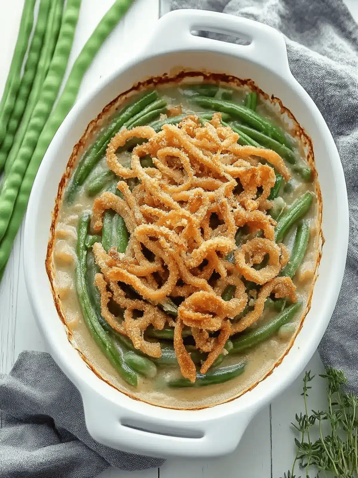 Creamy Whole30 Green Bean Casserole You ll Crave Every Holiday 3 Green Bean Casserole
