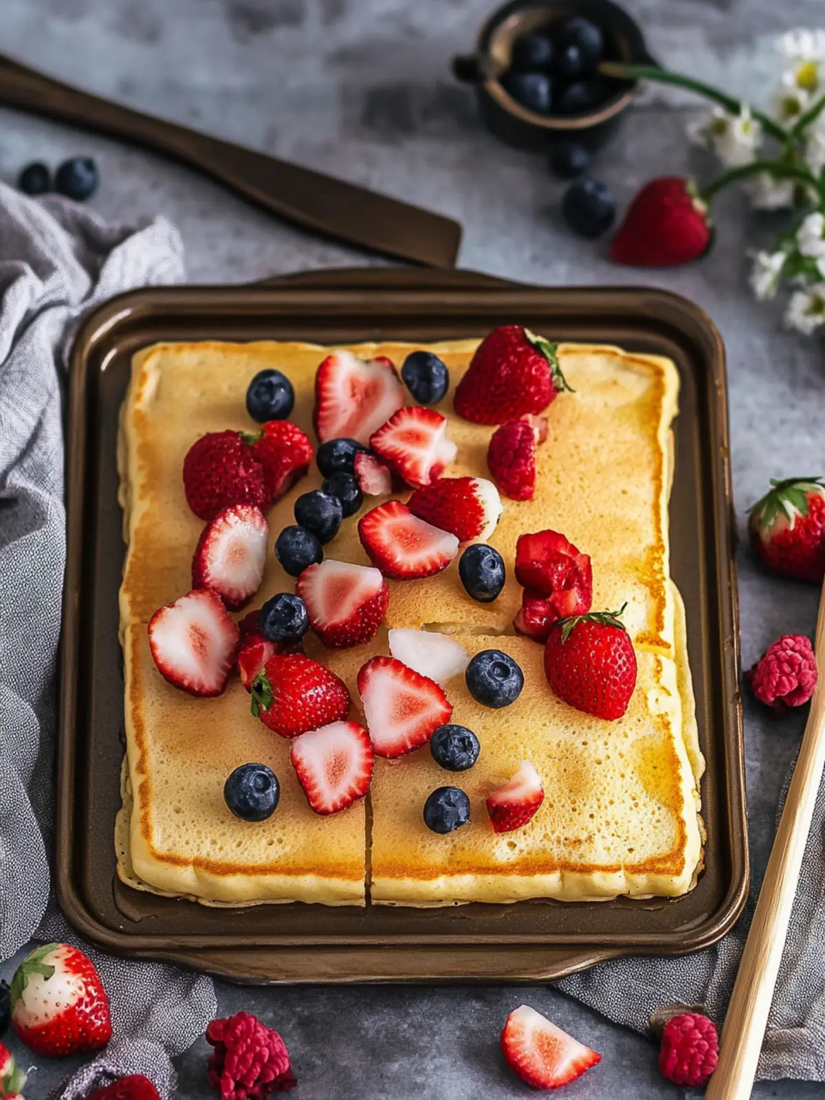 Effortless Sheet Pan Pancakes for a Busy Morning Win 4 Sheet Pan Pancakes
