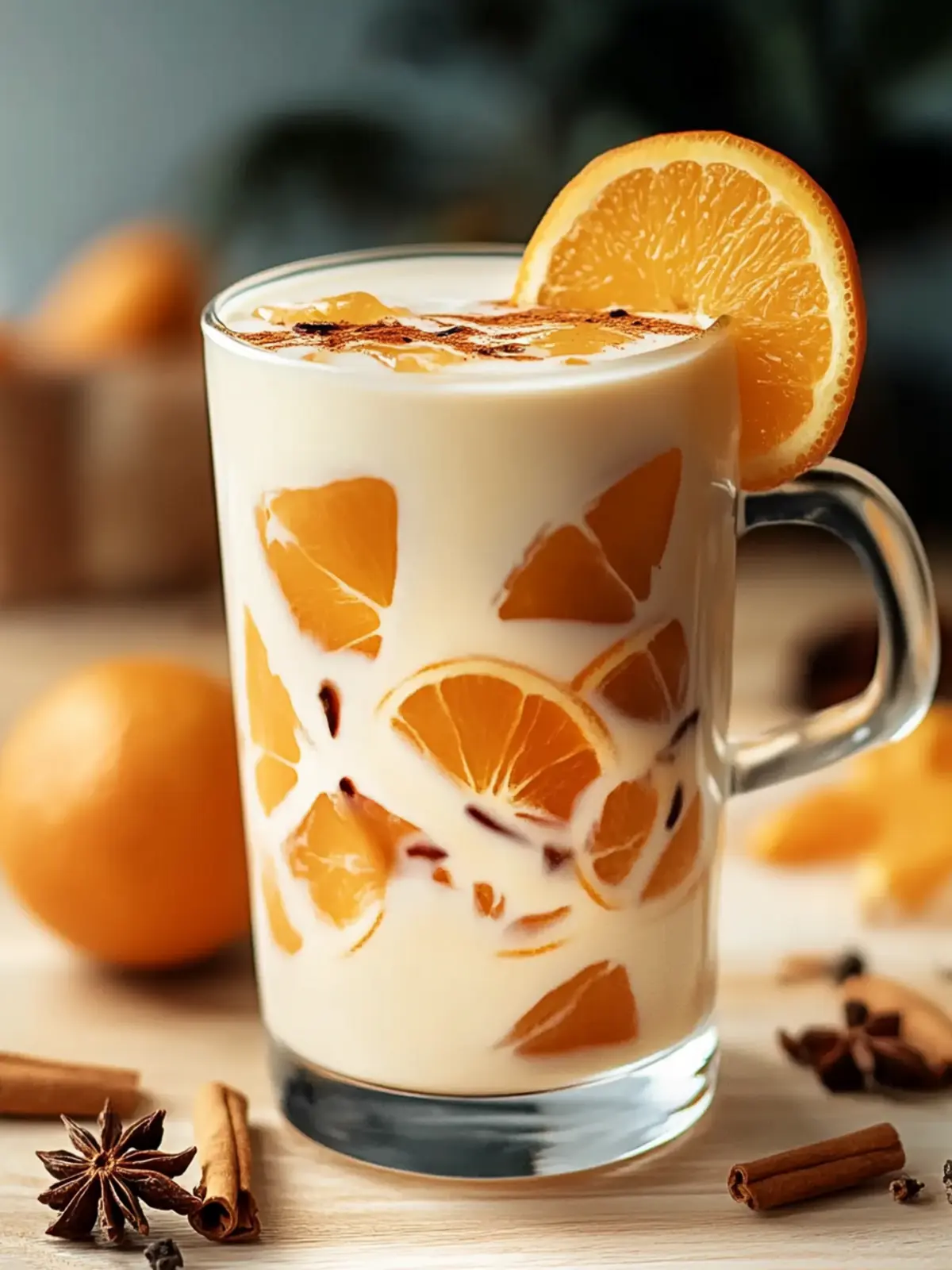 Savor Refreshing Iced Orange Cinnamon Milk Tea Bliss 3 Iced Orange Cinnamon Milk Tea
