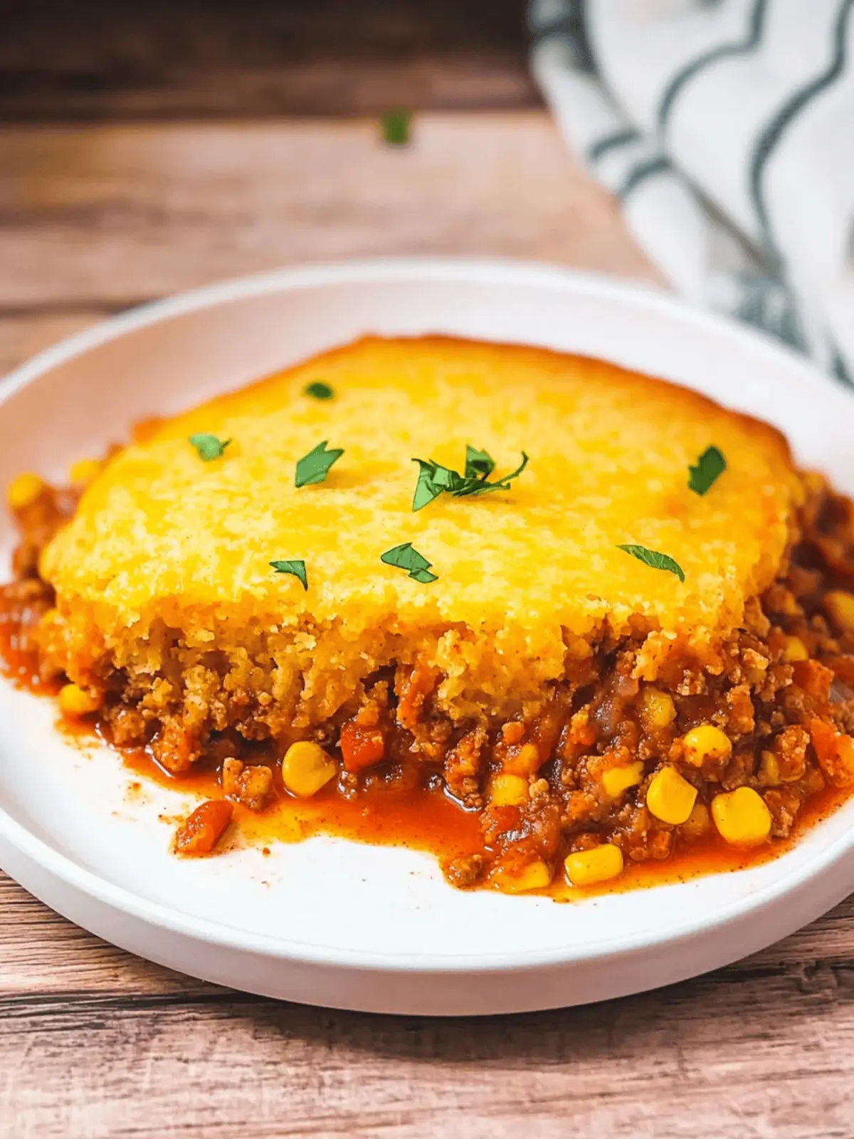 Savory Chili Cornbread Casserole That Everyone Will Love 3 Chili Cornbread Casserole