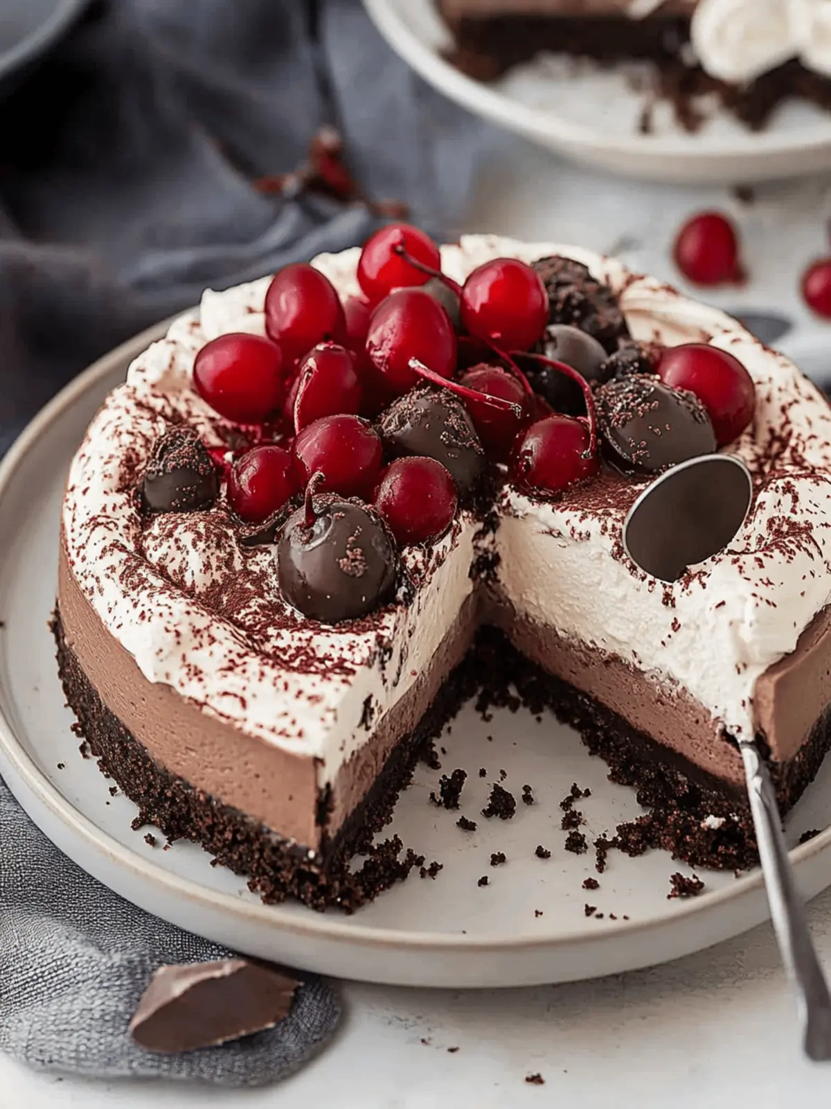 Decadent Black Forest Cheesecake You Can t Resist 4 Black Forest Cheesecake