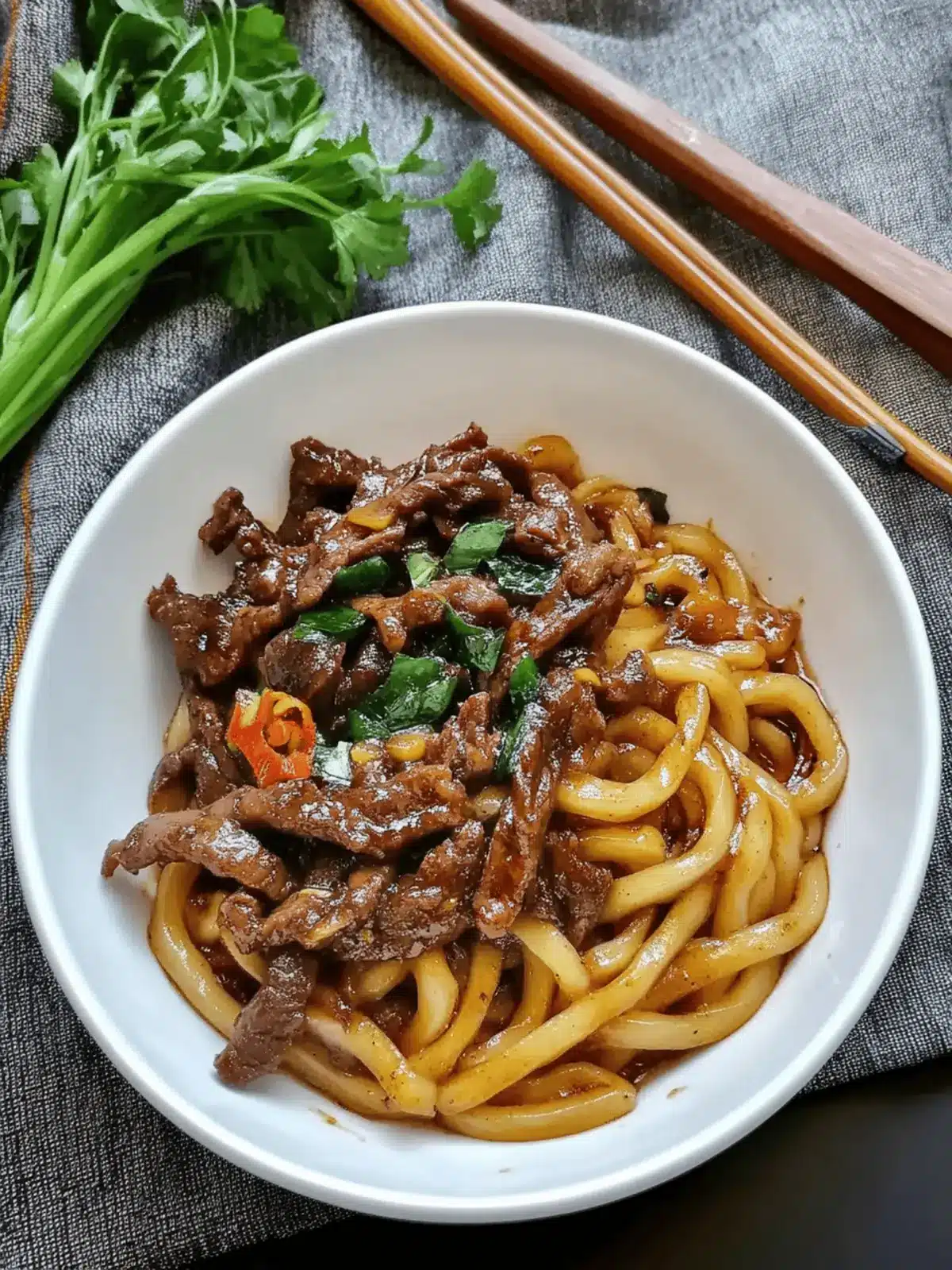 Black Pepper Beef Udon: A Quick Flavor Explosion Dinner 3 Black Pepper Beef Udon