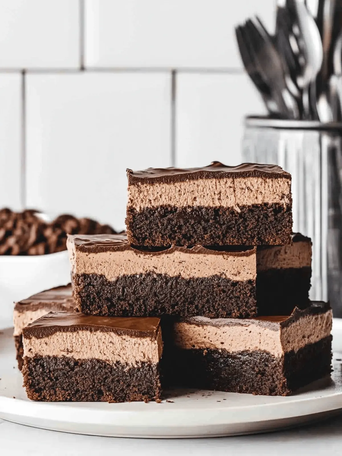Indulge in Chocolate Mousse Brownies for Pure Bliss 2 Chocolate Mousse Brownies