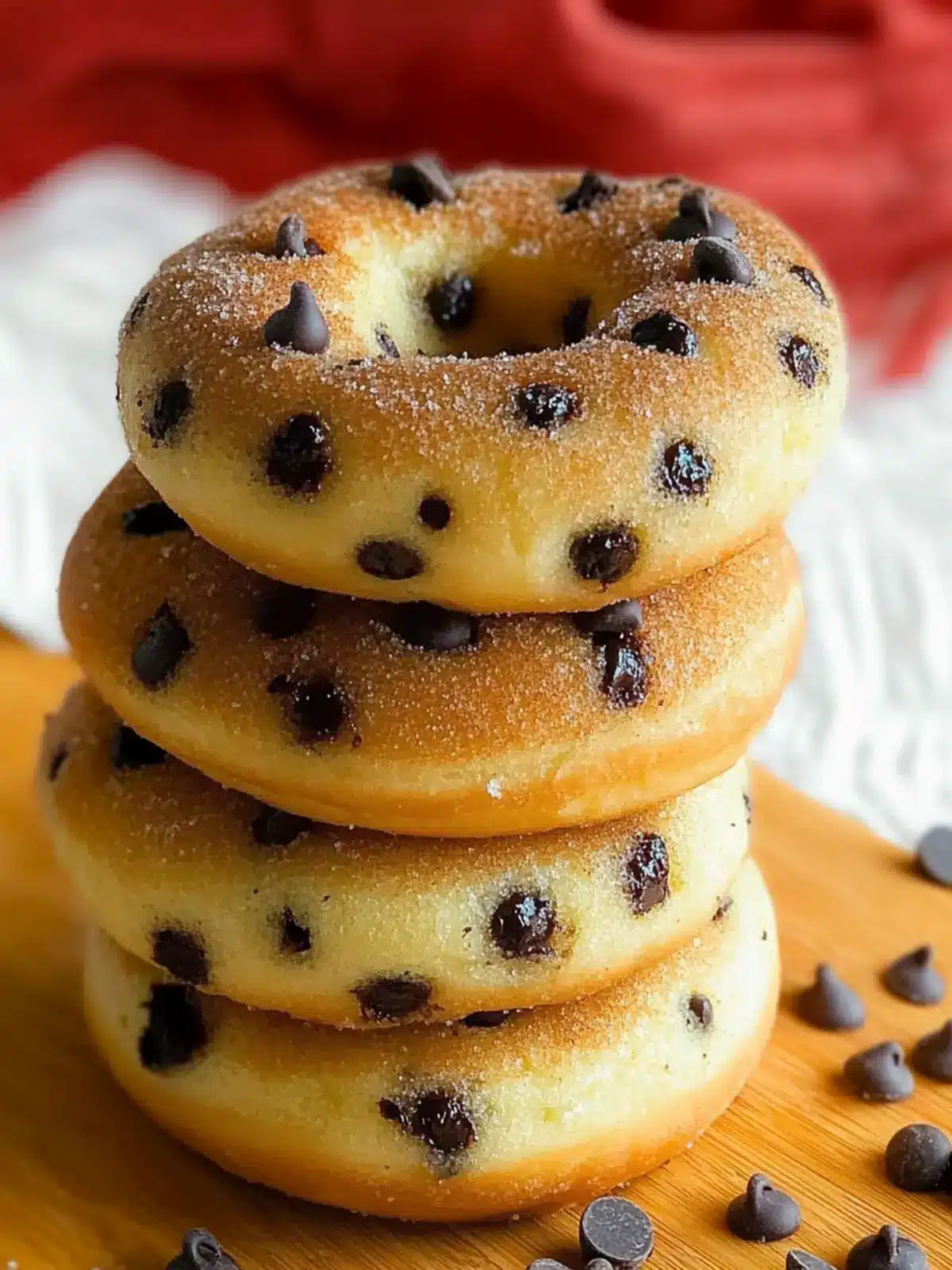 Delicious Chocolate Chip Pancake Donuts You'll Love to Make 3 Chocolate Chip Pancake Donuts