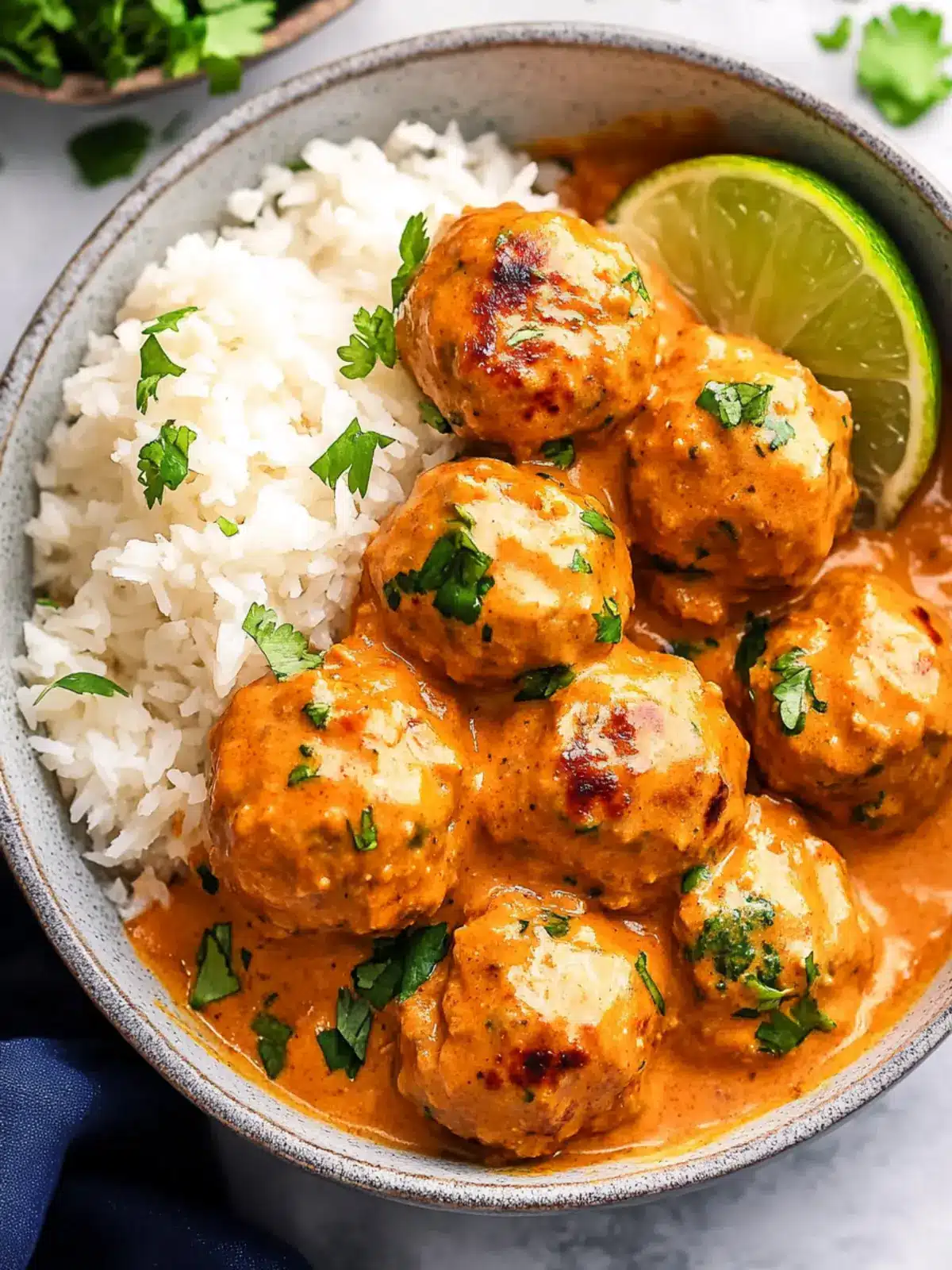 Whole30 Butter Chicken Meatballs That Transform Dinner Time 2 Whole30 Butter Chicken Meatballs