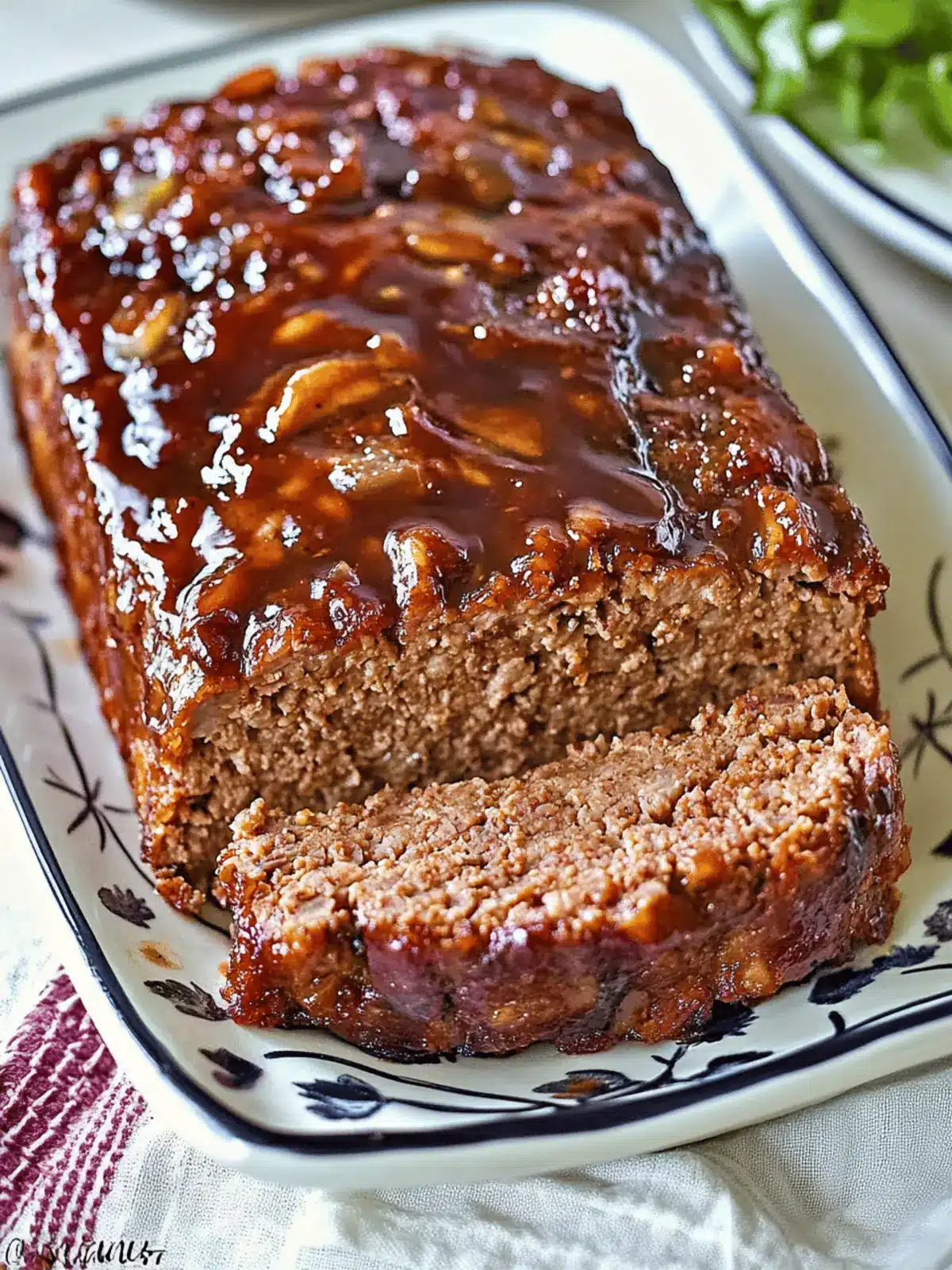 Savory Asian Style Meatloaf with Hoisin Glaze You ll Love 2 Asian Style Meatloaf