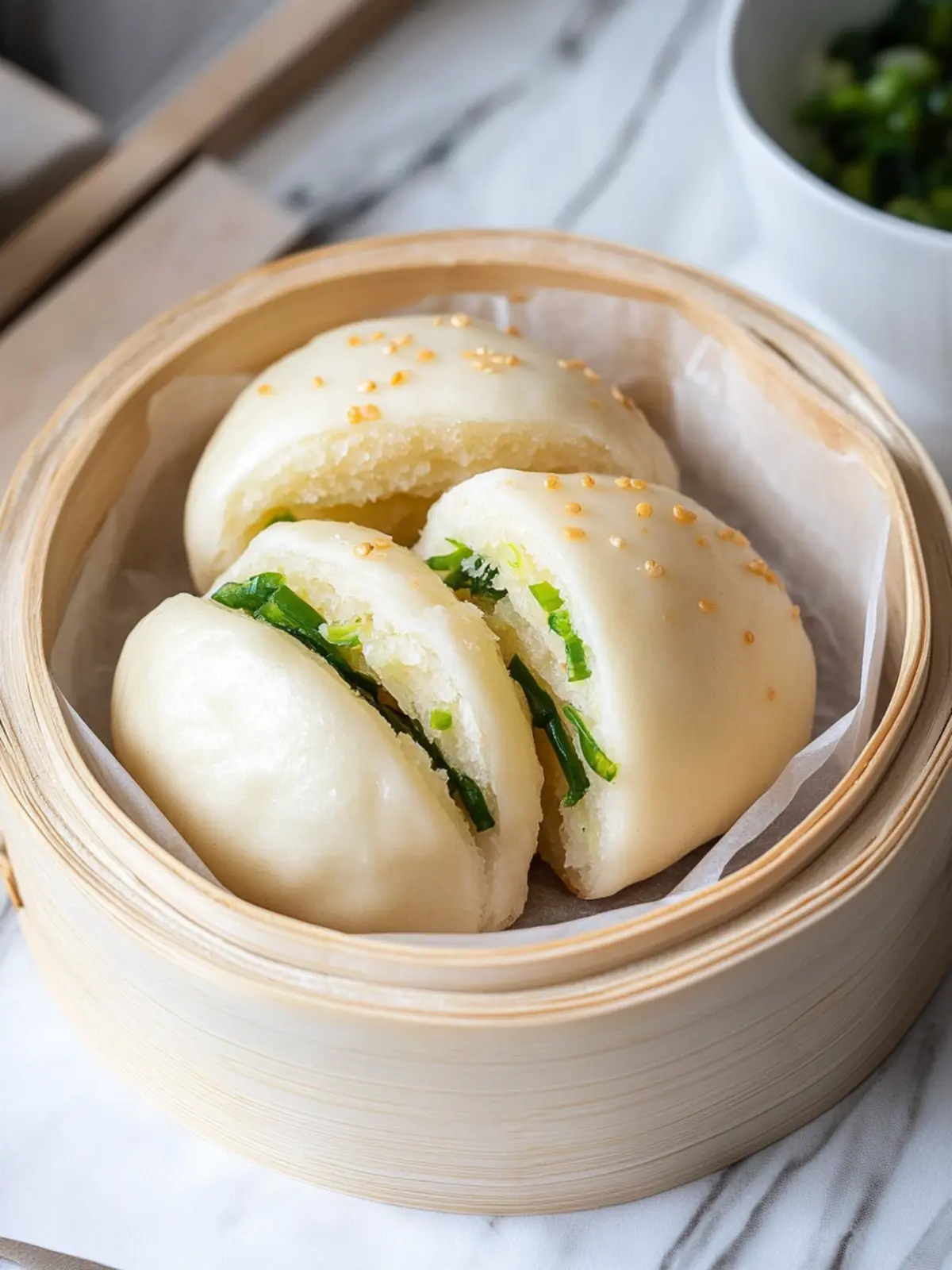 Delicious Scallion Buns: Homemade Comfort in Every Bite 3 Scallion Buns